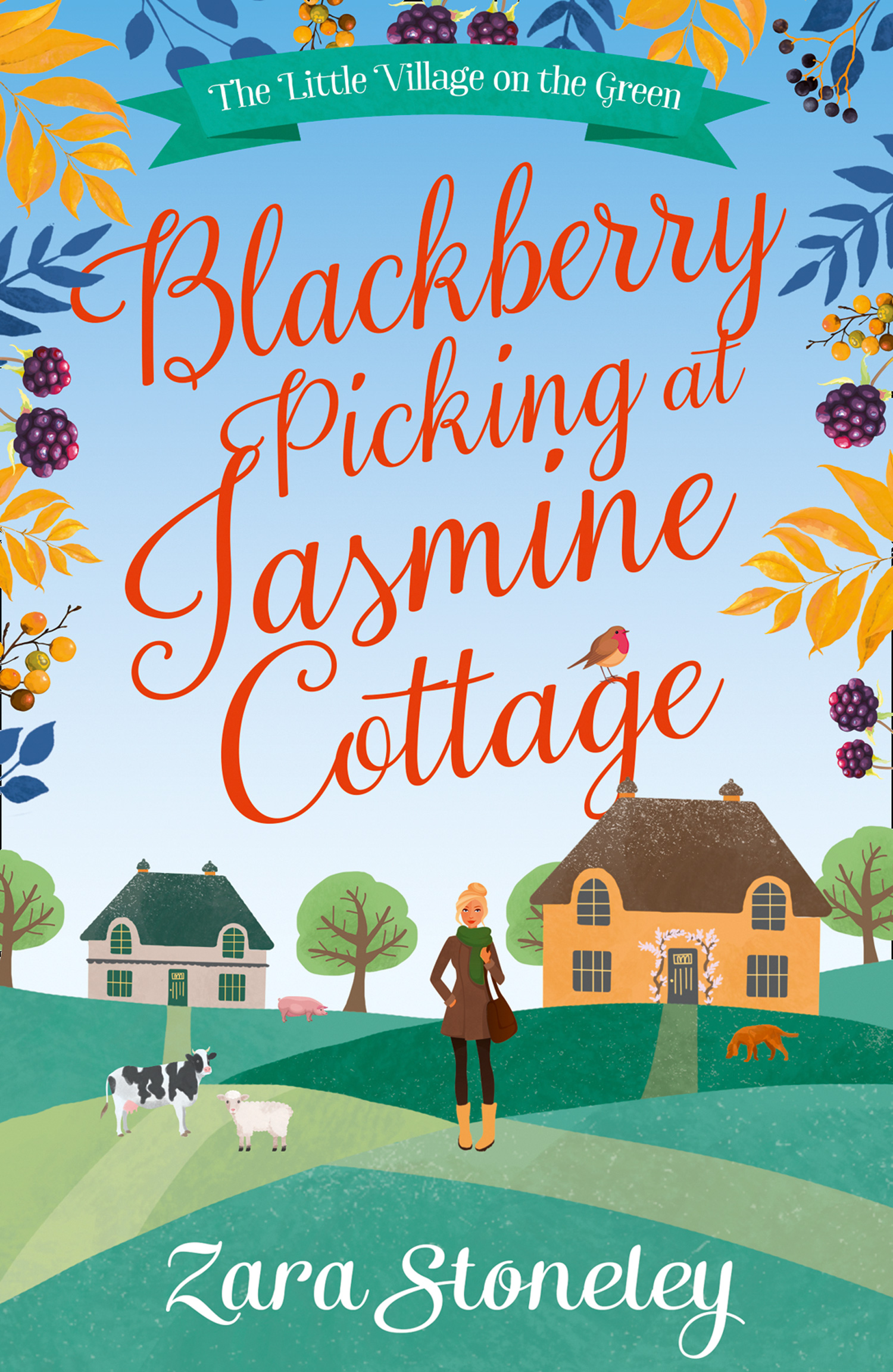 Обложка книги «Blackberry Picking at Jasmine Cottage»