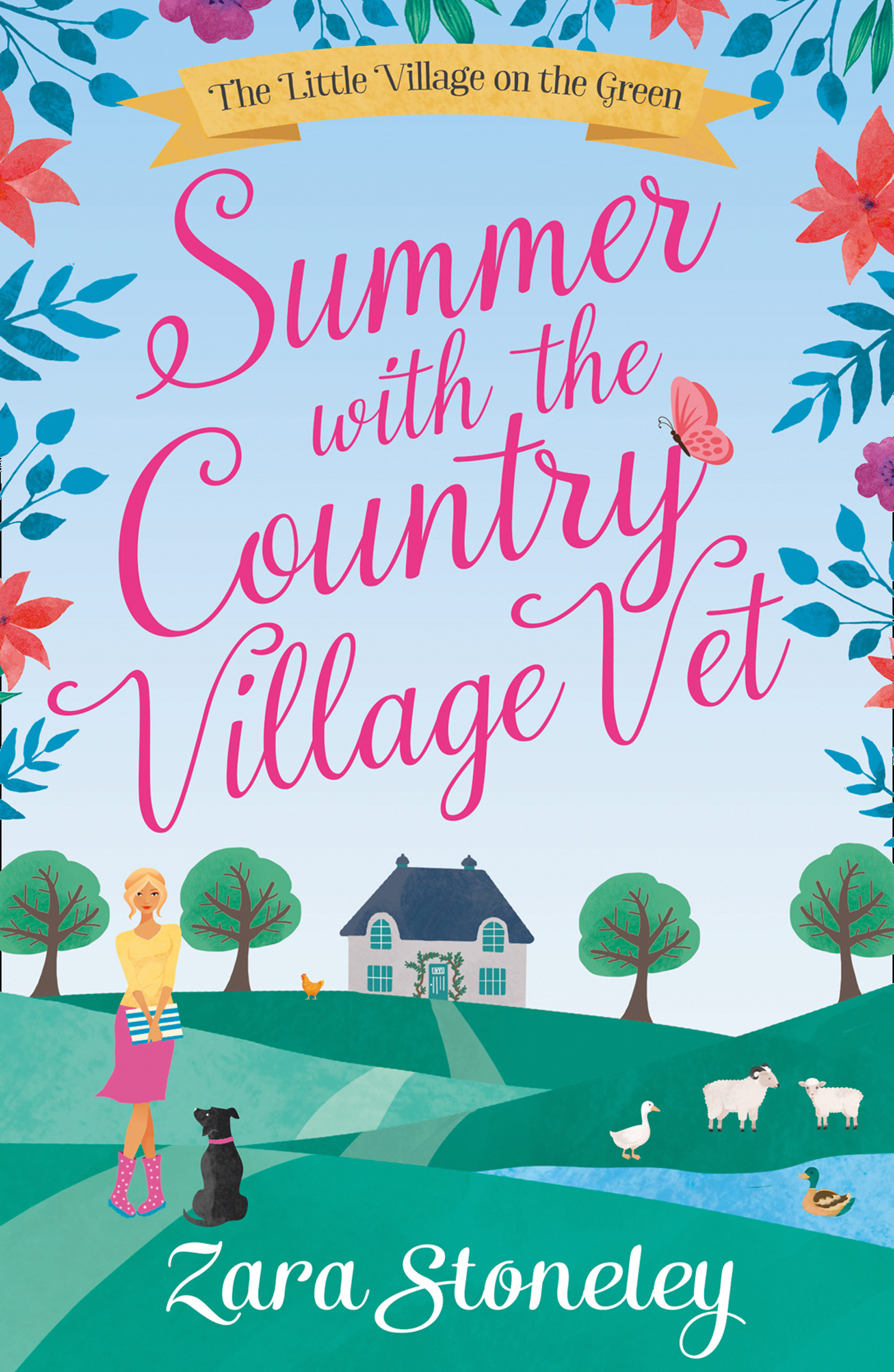 Обложка книги «Summer with the Country Village Vet»