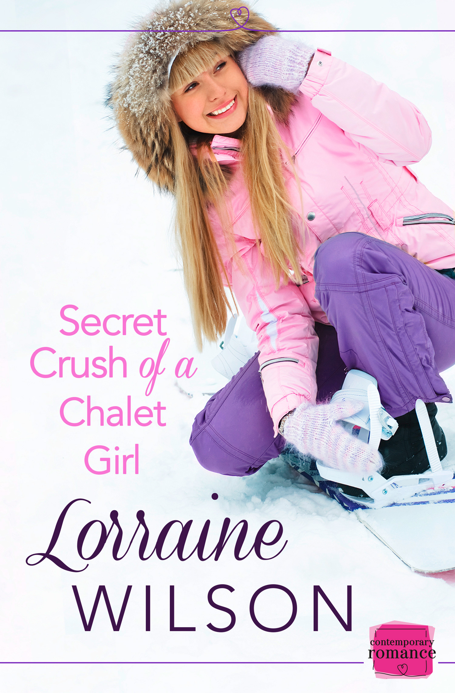 Обложка книги «Secret Crush of a Chalet Girl:»