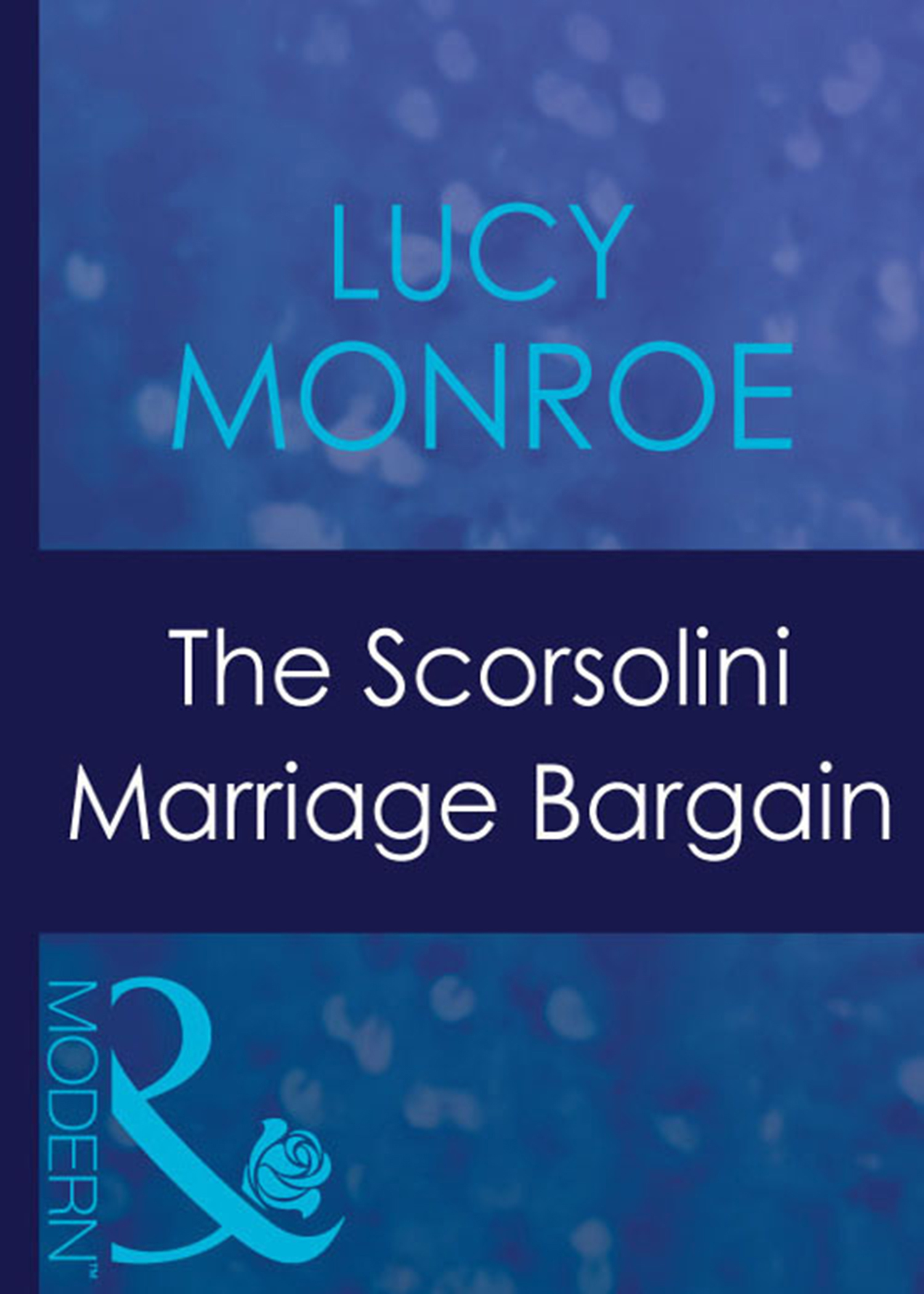 Обложка книги «The Scorsolini Marriage Bargain»