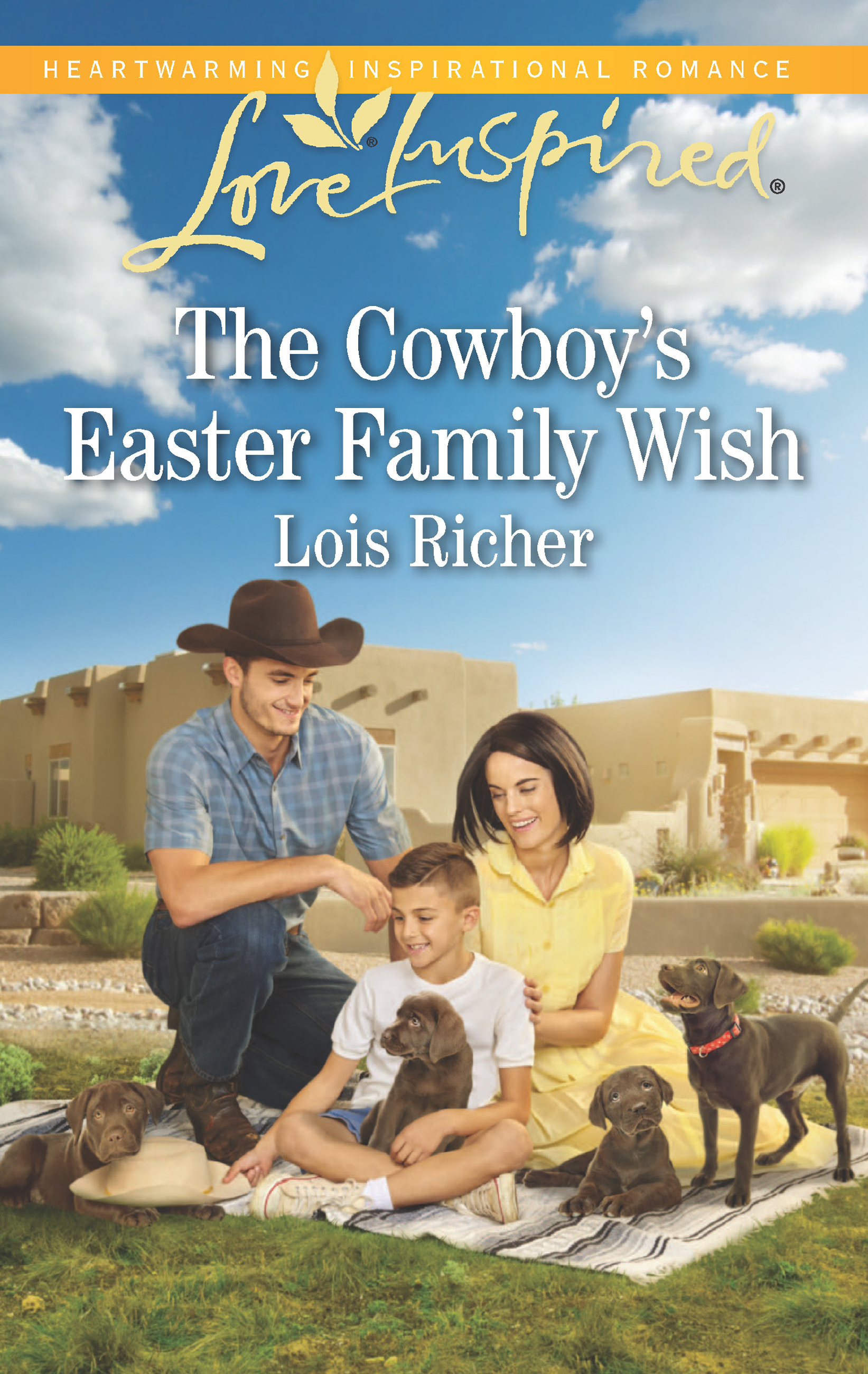 Обложка книги «The Cowboy's Easter Family Wish»