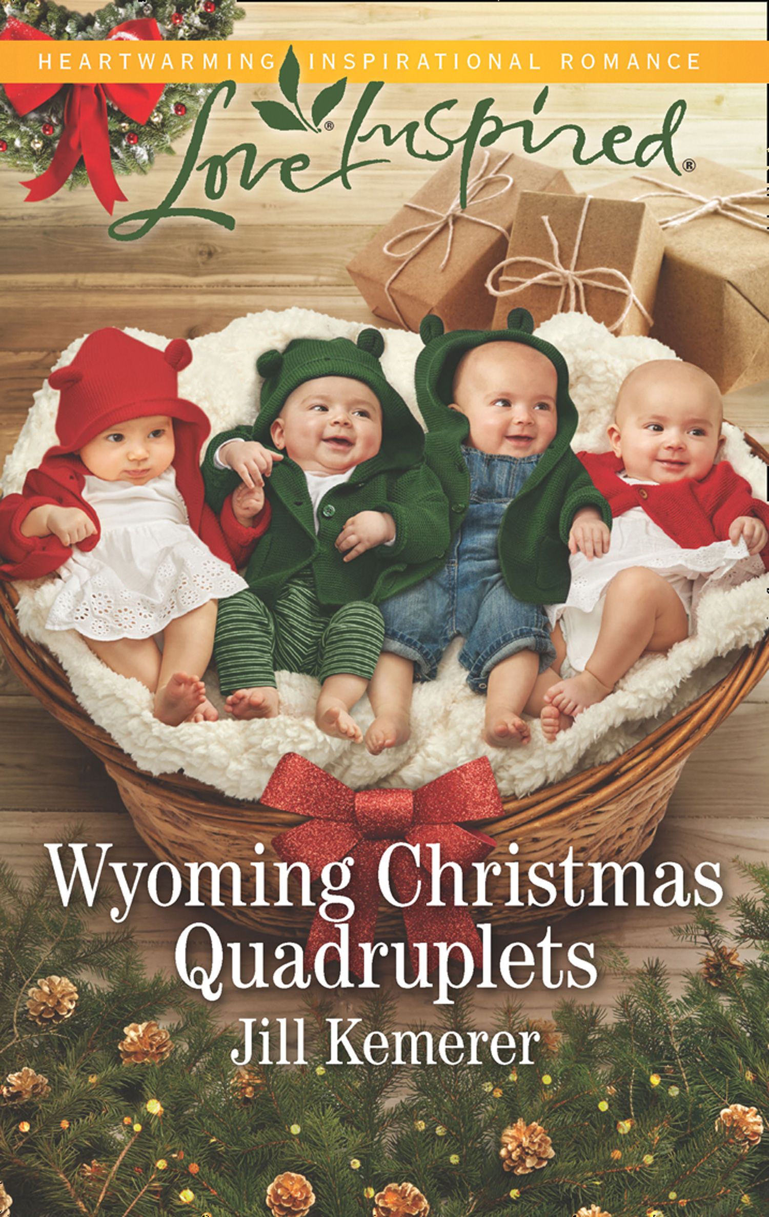 Обложка книги «Wyoming Christmas Quadruplets»