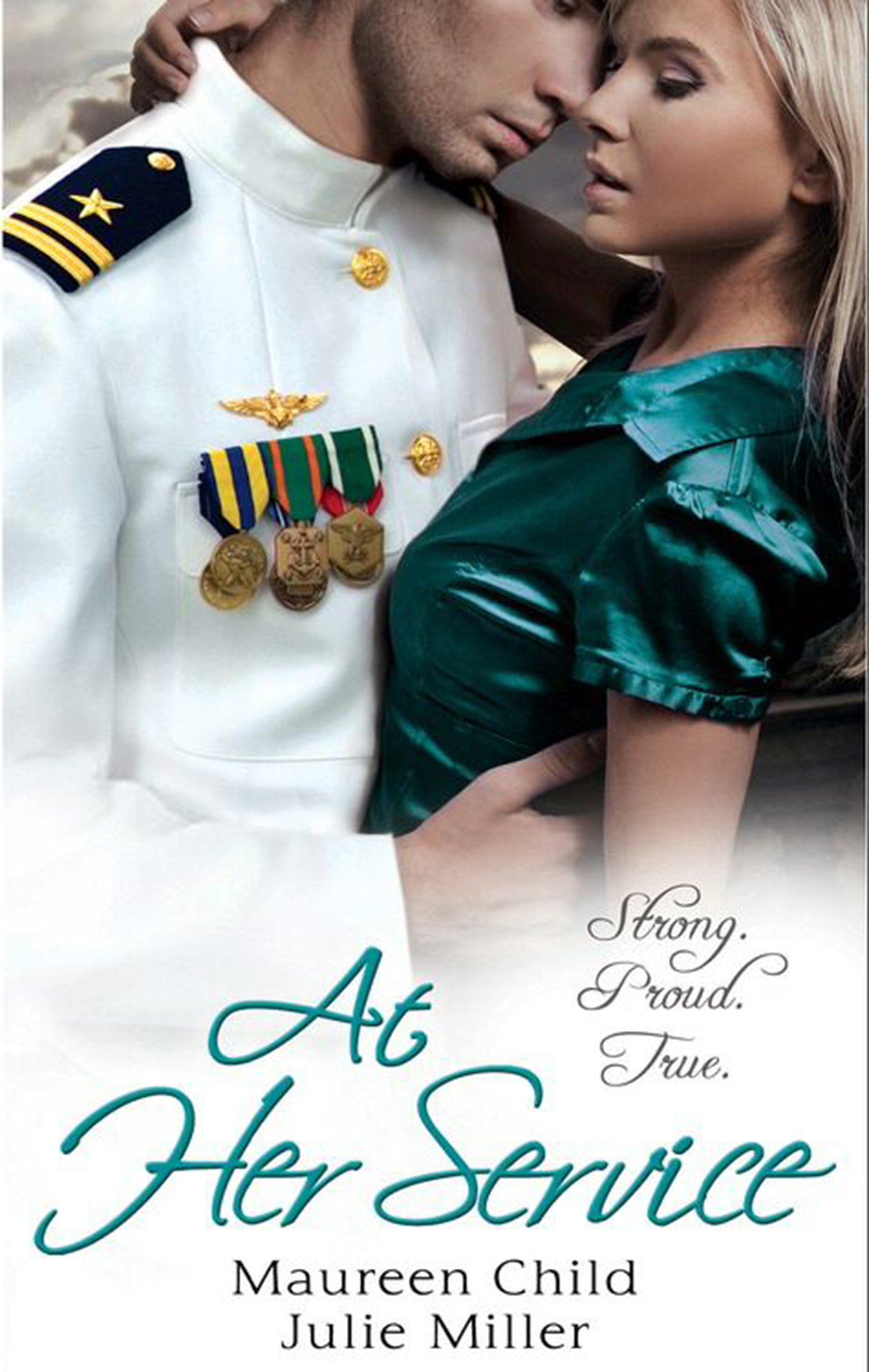 Обложка книги «At Her Service: His Baby! / Major Attraction»