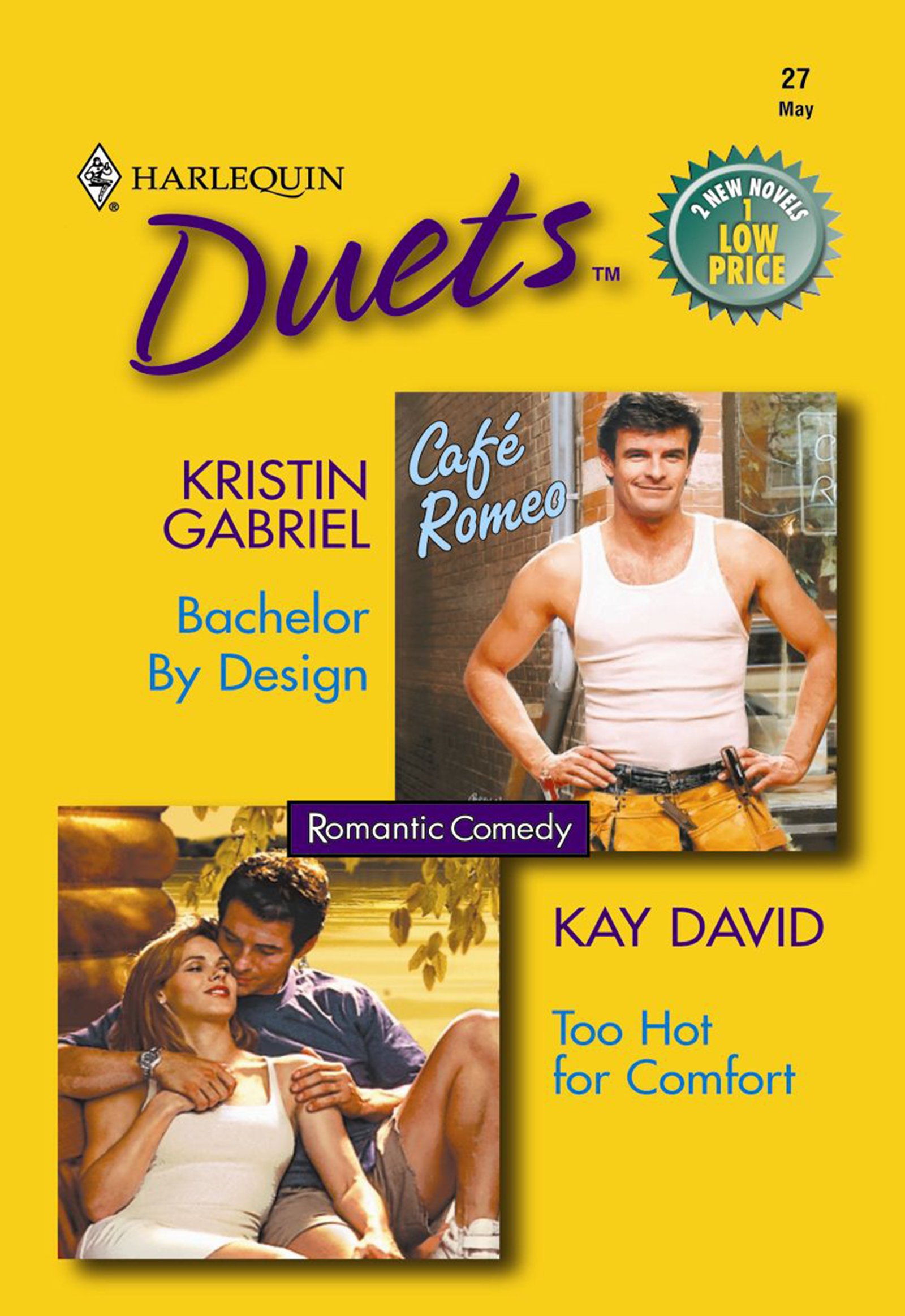 Обложка книги «Bachelor By Design: Bachelor By Design / Too Hot For Comfort»