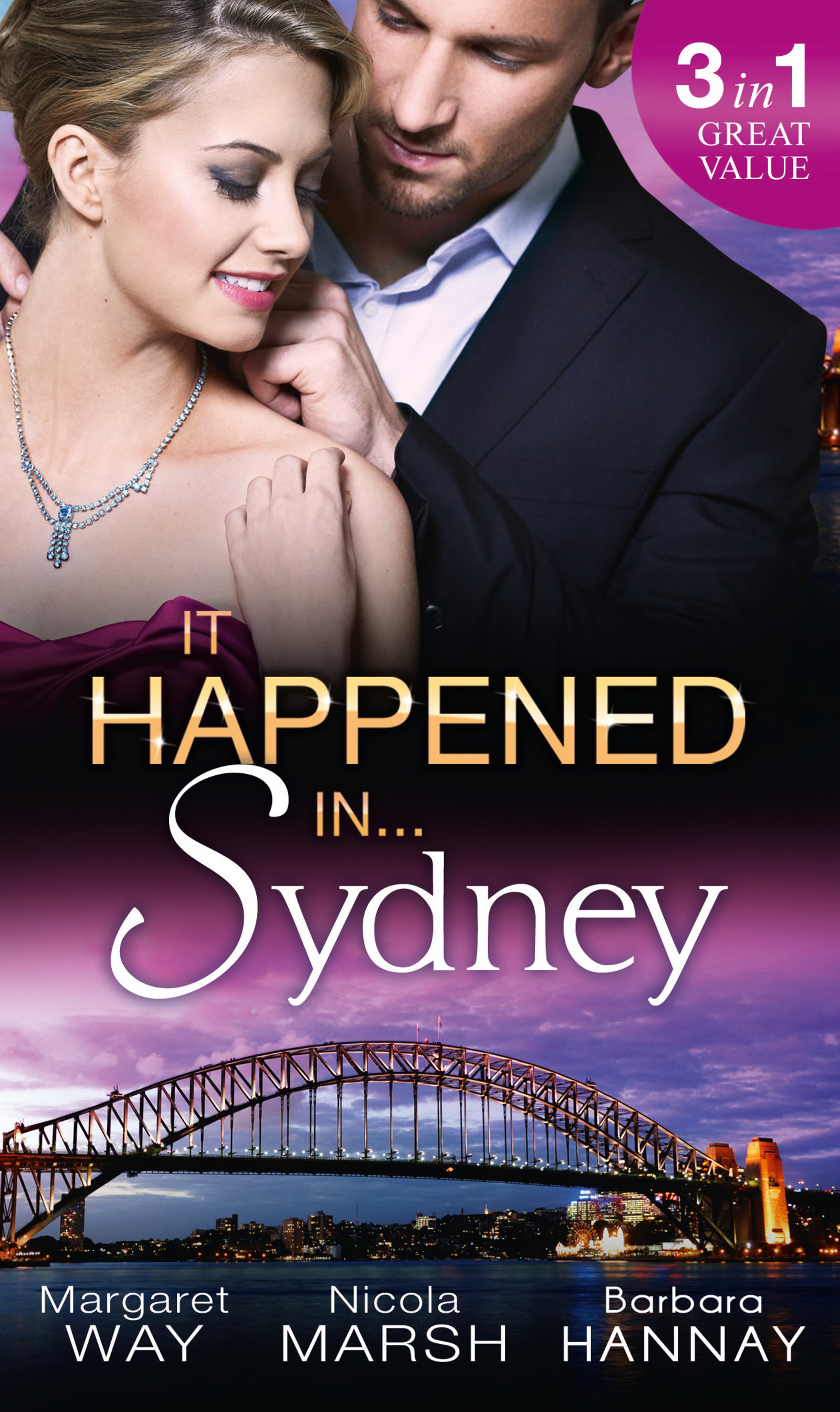 Обложка книги «It Happened in Sydney: In the Australian Billionaire's Arms / Three Times A Bridesmaid... / Expecting Miracle Twins»