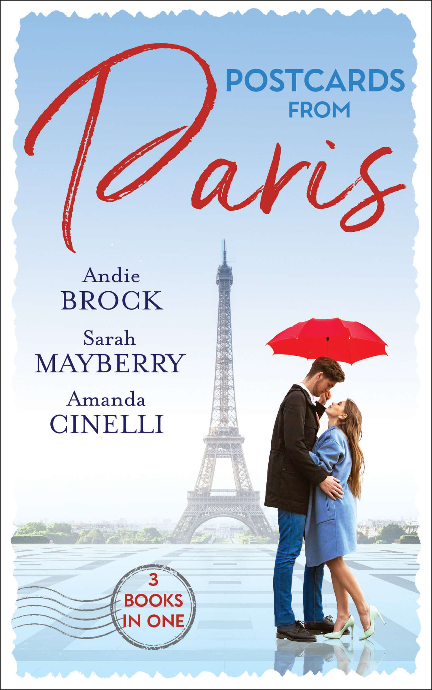 Обложка книги «Postcards From Paris: Bound by His Desert Diamond / Amorous Liaisons / The Secret to Marrying Marchesi»
