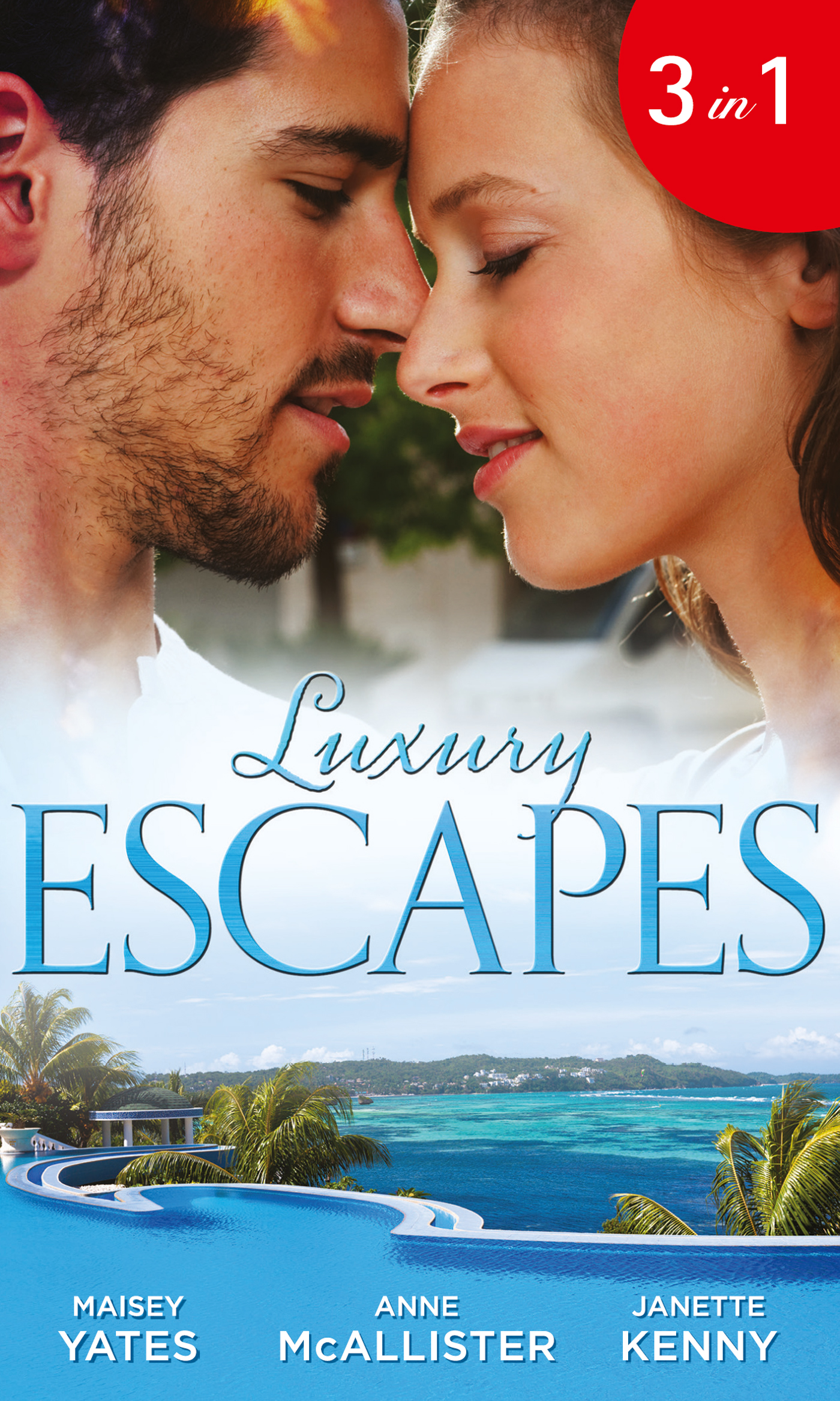 Обложка книги «Luxury Escapes: A Mistake, A Prince and A Pregnancy / Hired by Her Husband / Captured and Crowned»
