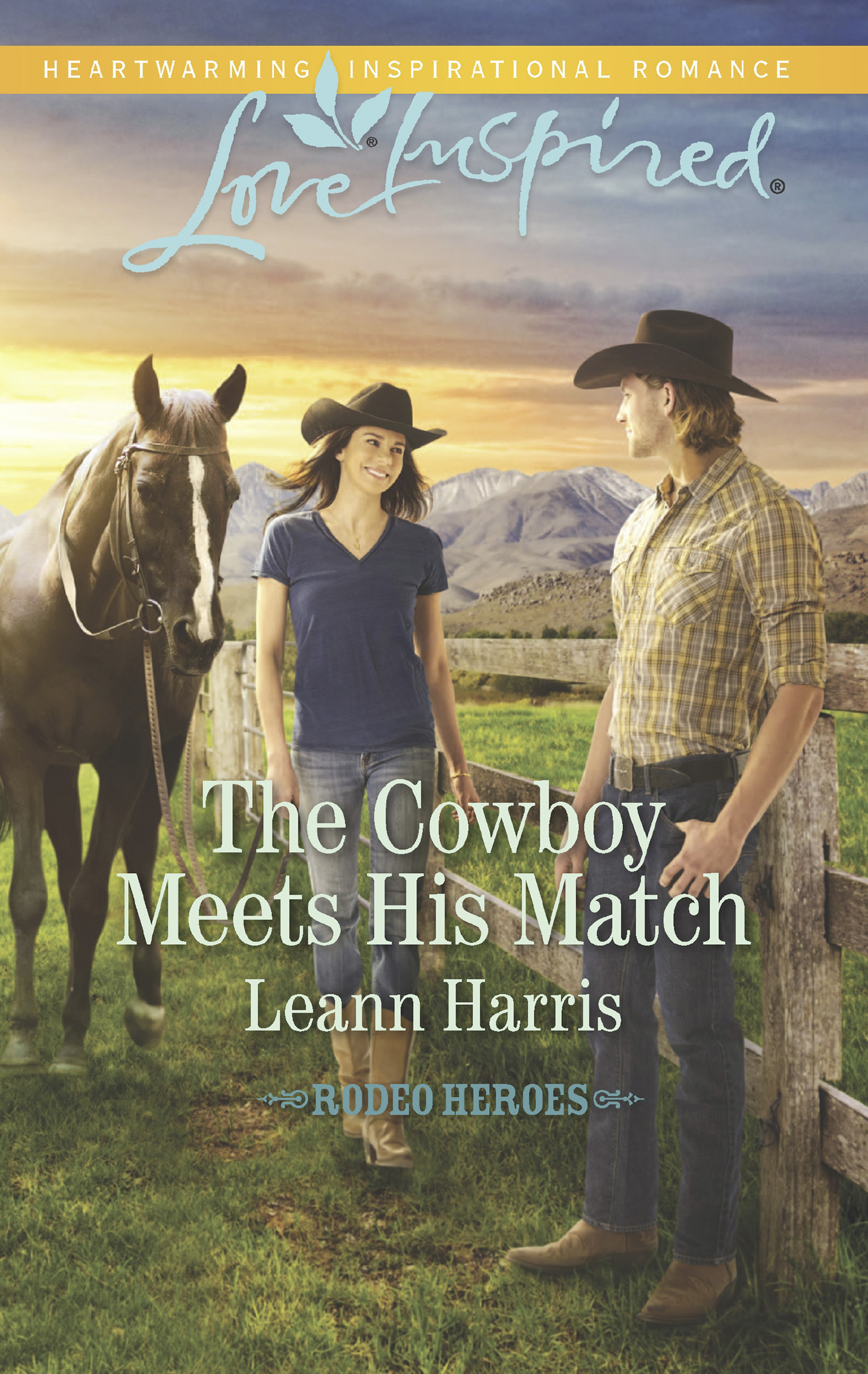 Обложка книги «The Cowboy Meets His Match»