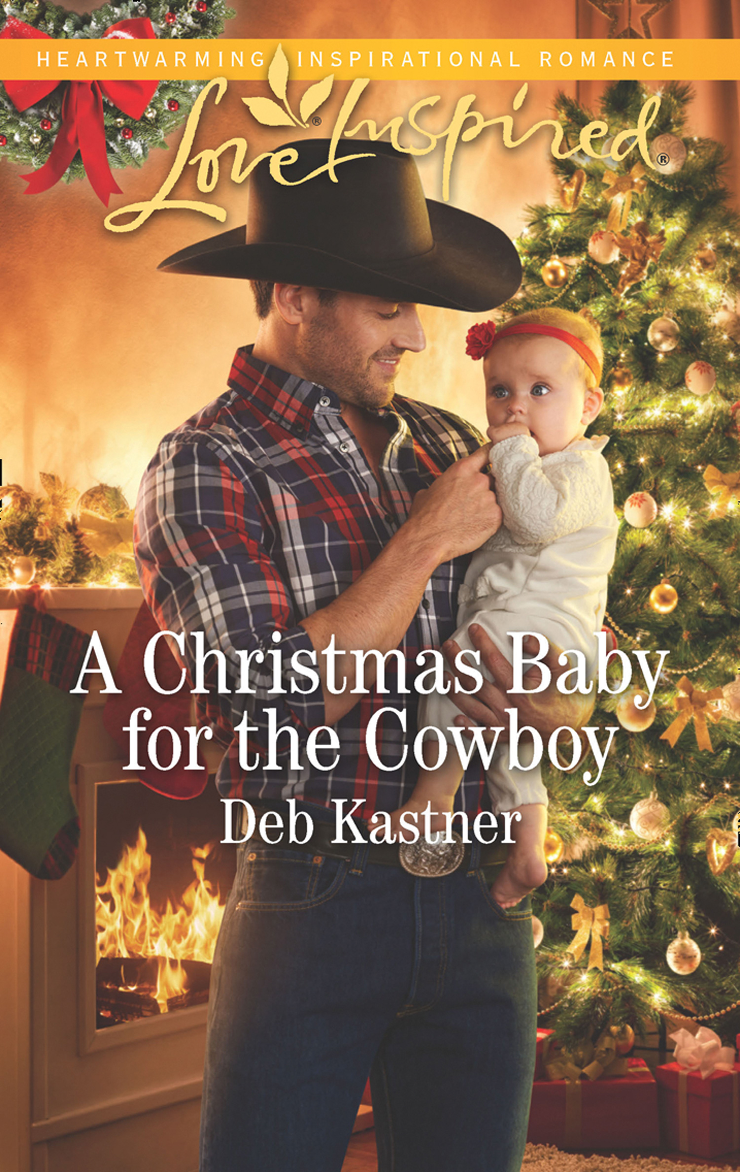 Обложка книги «A Christmas Baby For The Cowboy»