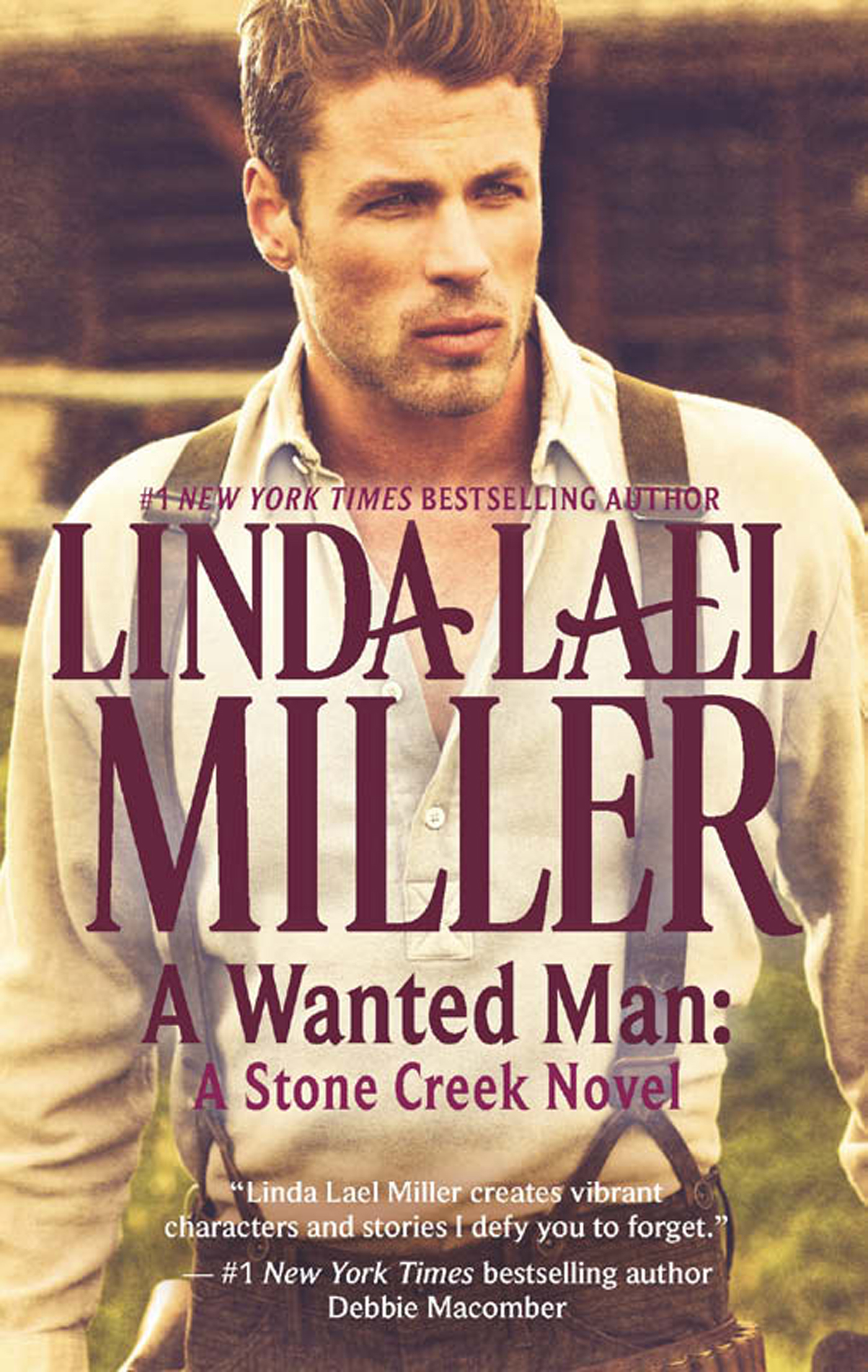 Обложка книги «A Wanted Man: A Stone Creek Novel»
