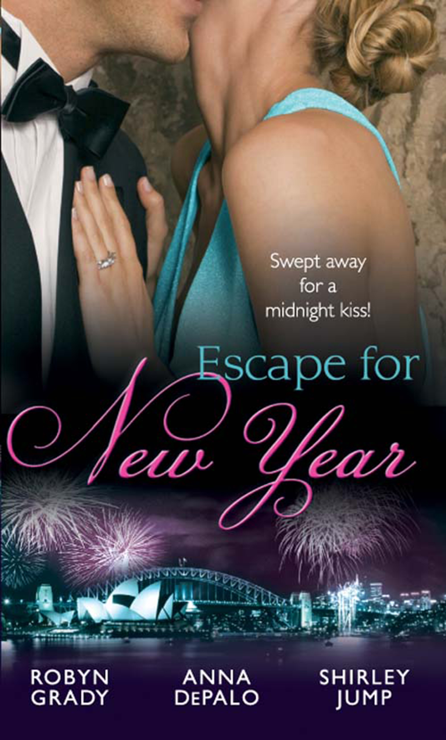 Обложка книги «Escape for New Year: Amnesiac Ex, Unforgettable Vows / One Night with Prince Charming / Midnight Kiss, New Year Wish»