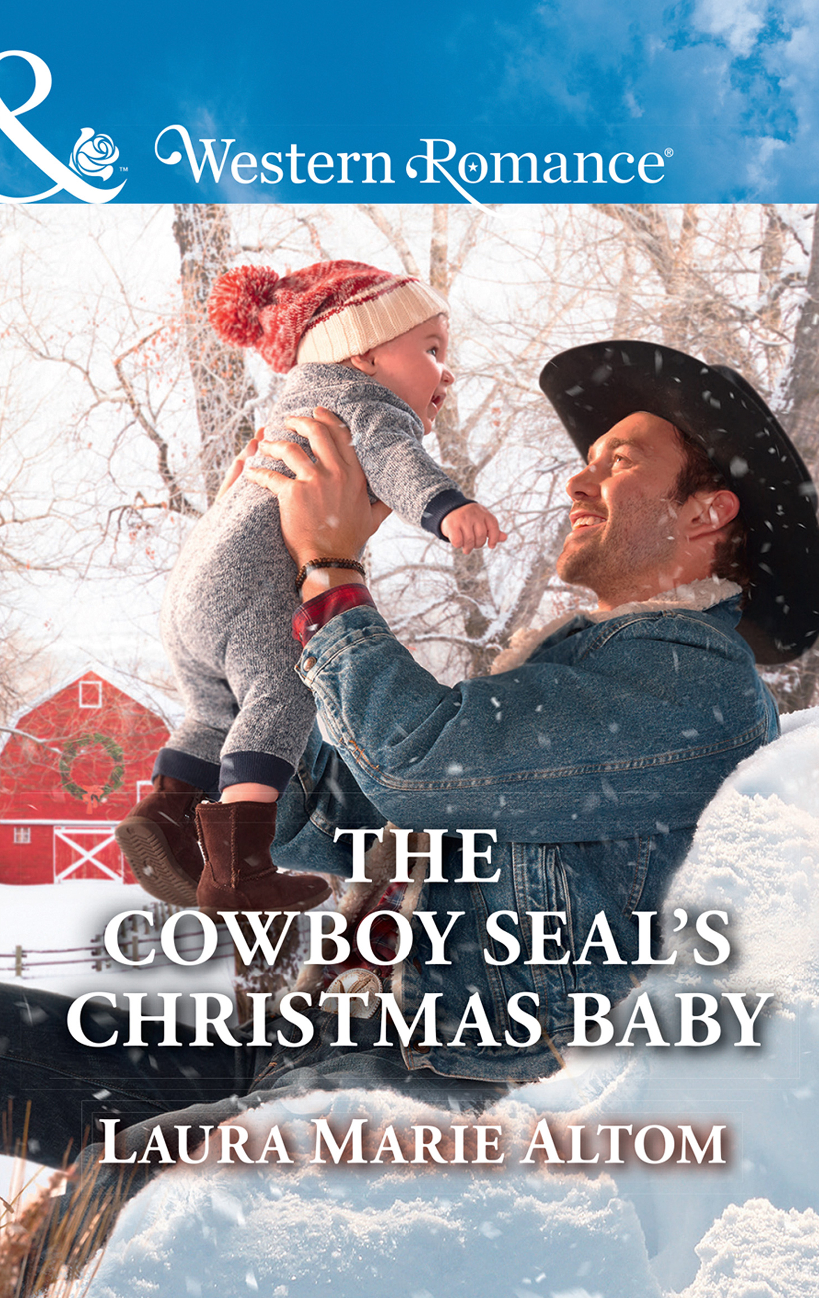 Обложка книги «The Cowboy Seal's Christmas Baby»