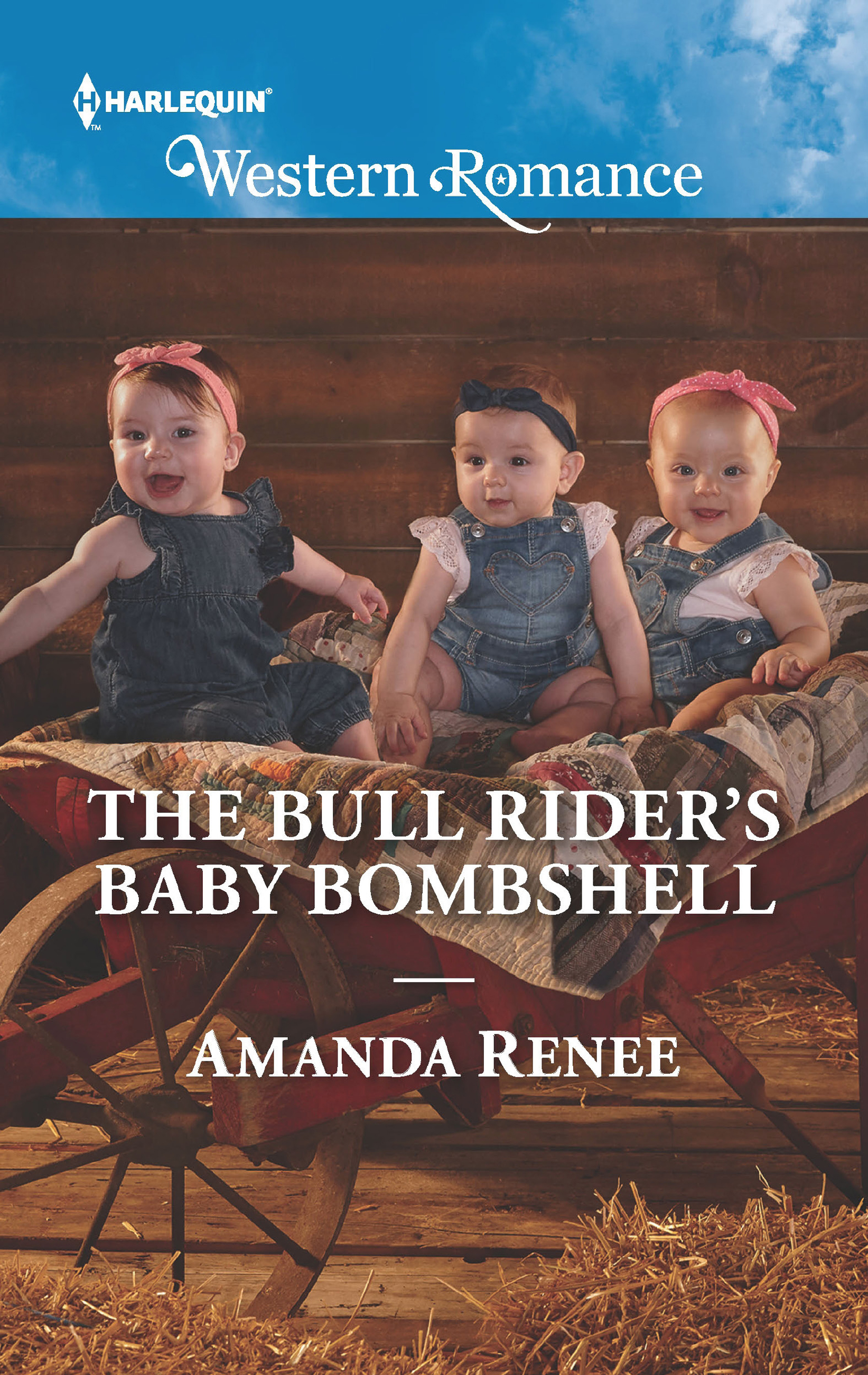 Обложка книги «The Bull Rider's Baby Bombshell»