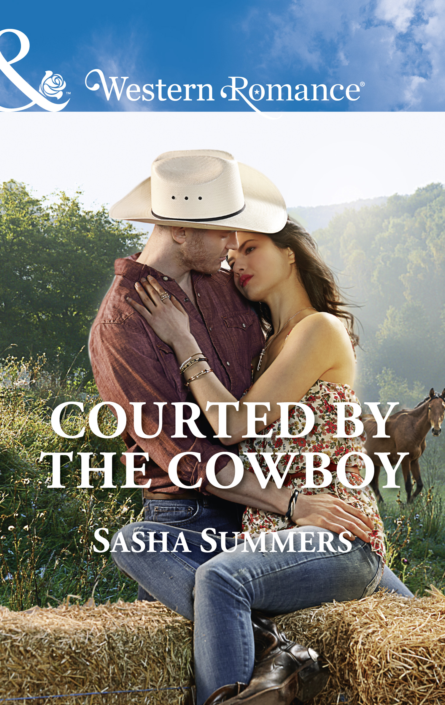Обложка книги «Courted By The Cowboy»