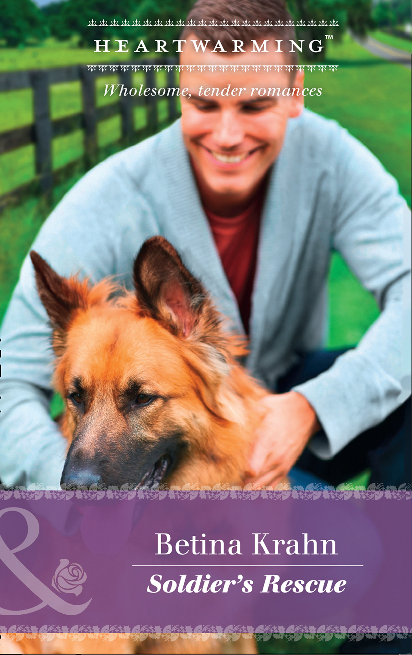 Обложка книги «Soldier's Rescue»