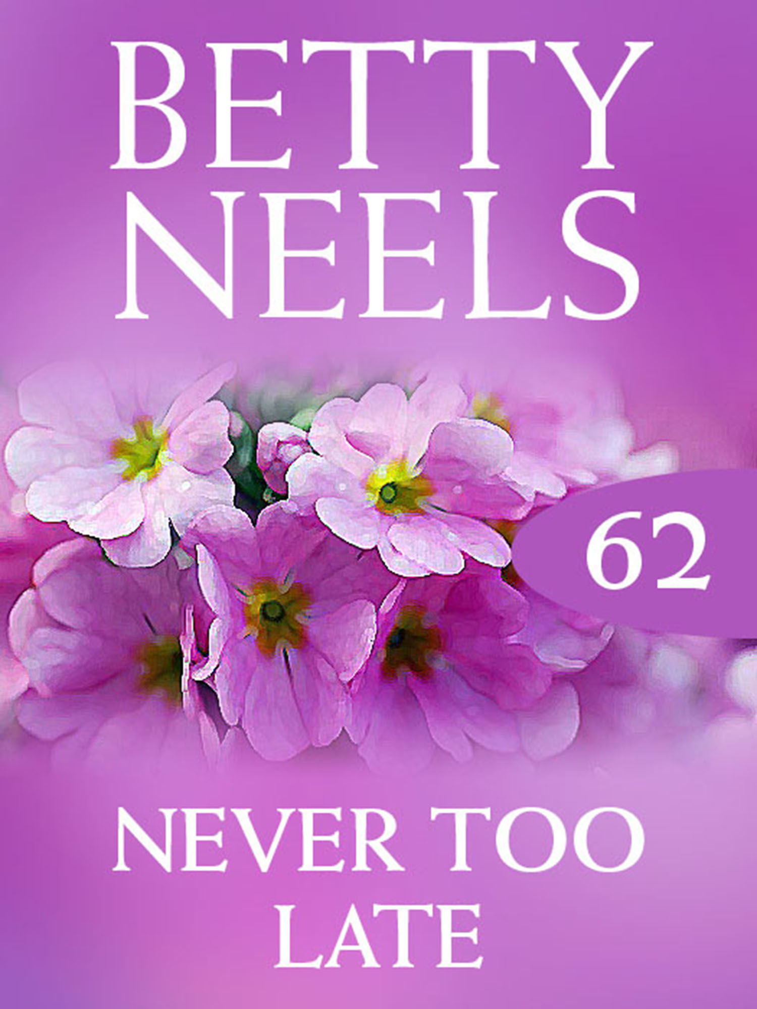 Обложка книги «Never too Late»