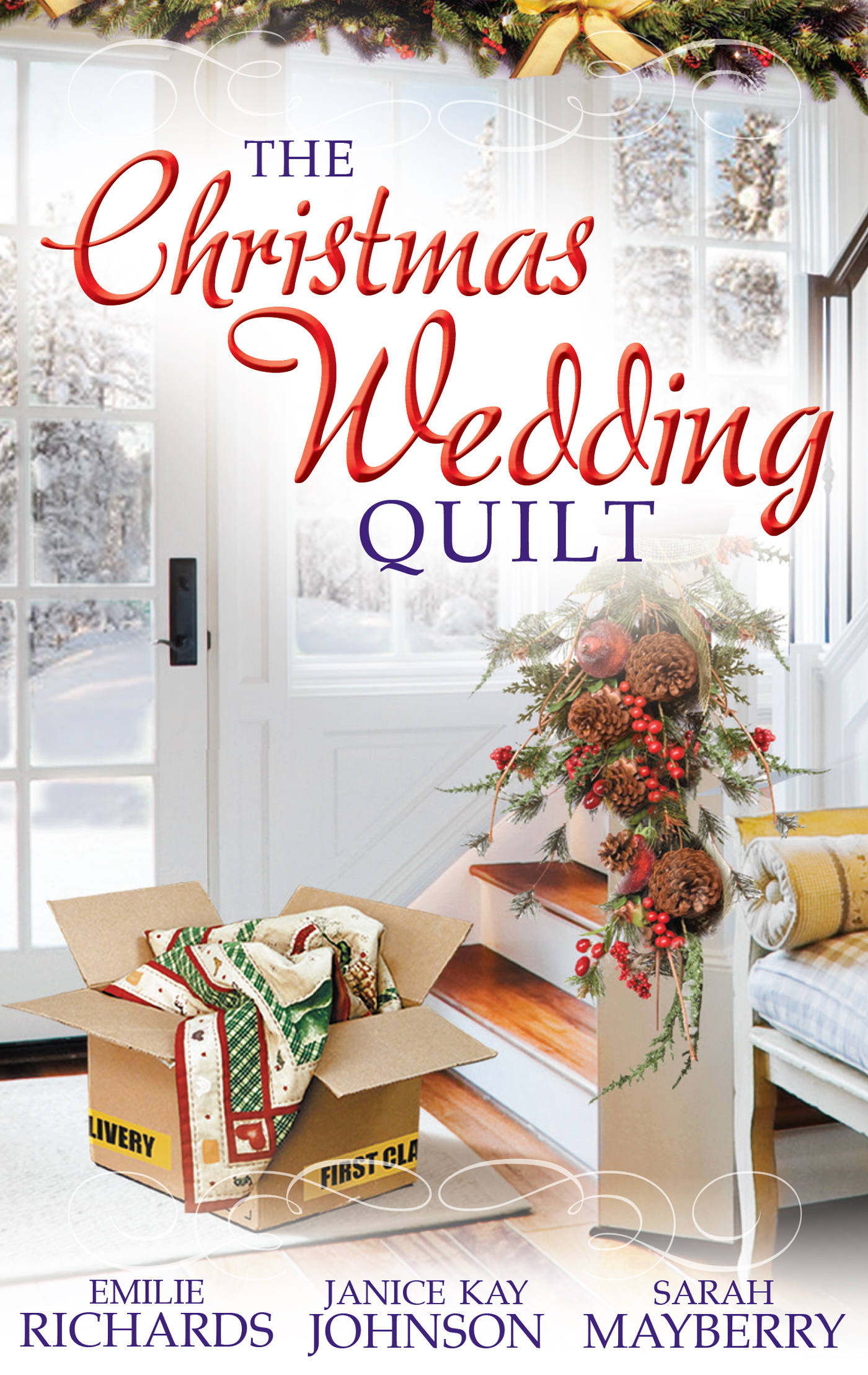 Обложка книги «The Christmas Wedding Quilt: Let It Snow / You Better Watch Out / Nine Ladies Dancing»