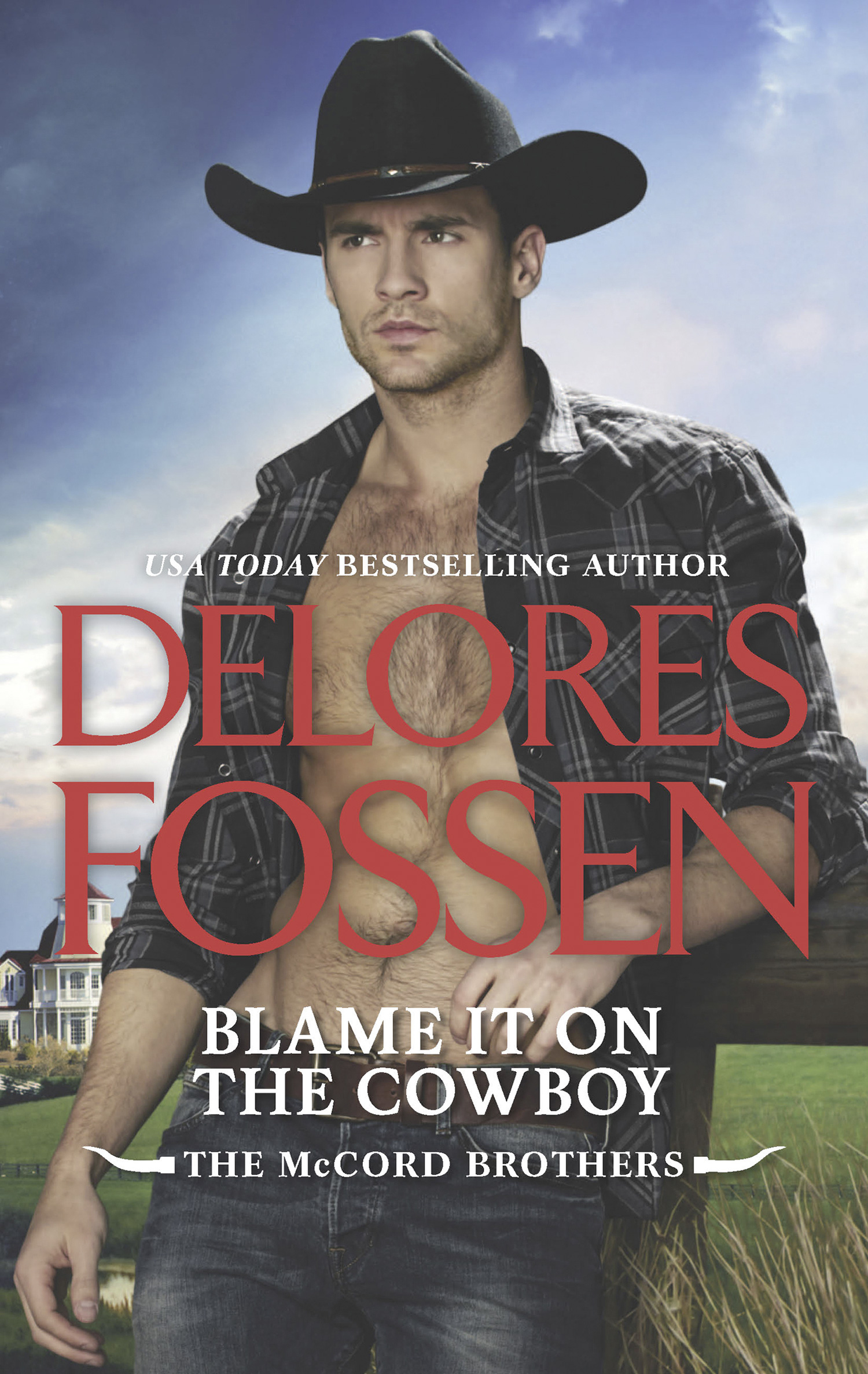 Обложка книги «Blame It On The Cowboy»
