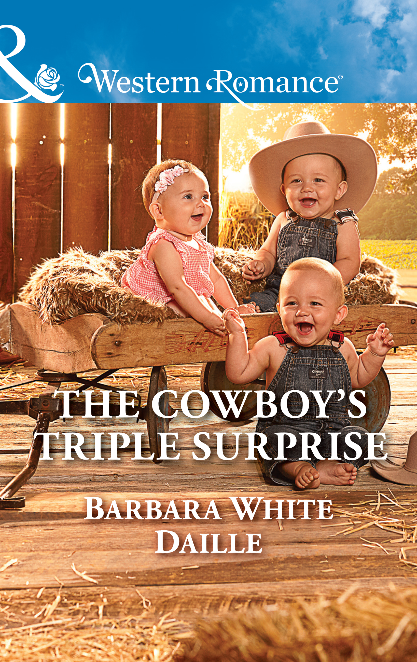 Обложка книги «The Cowboy's Triple Surprise»