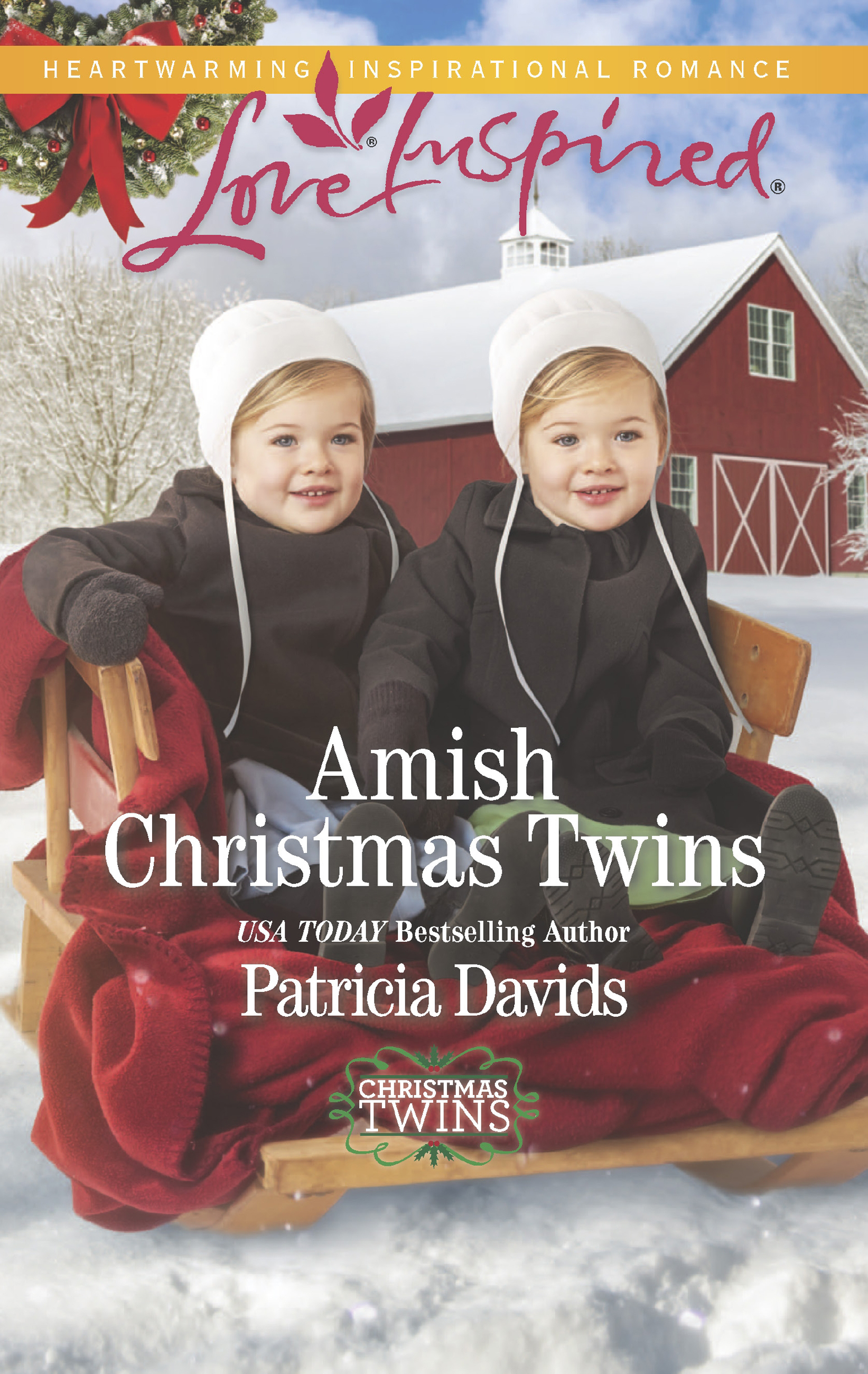 Обложка книги «Amish Christmas Twins»