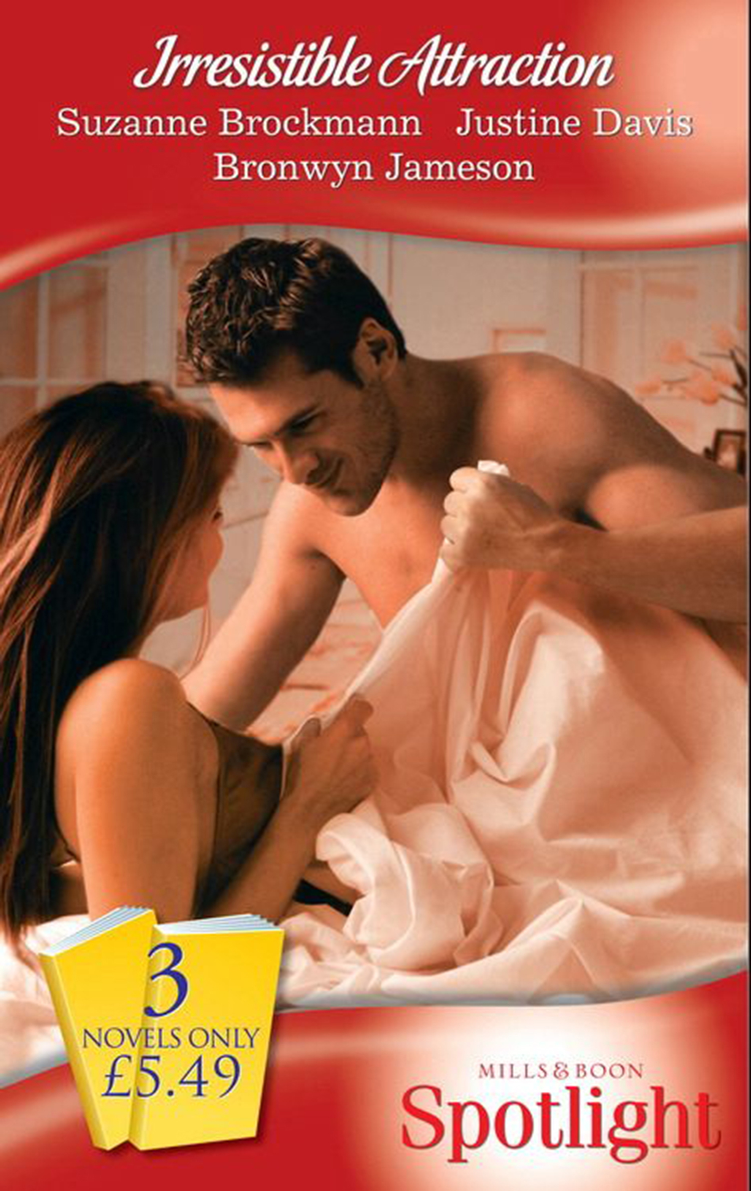 Обложка книги «Irresistible Attraction: Scenes of Passion / Midnight Seduction / Beyond Control»