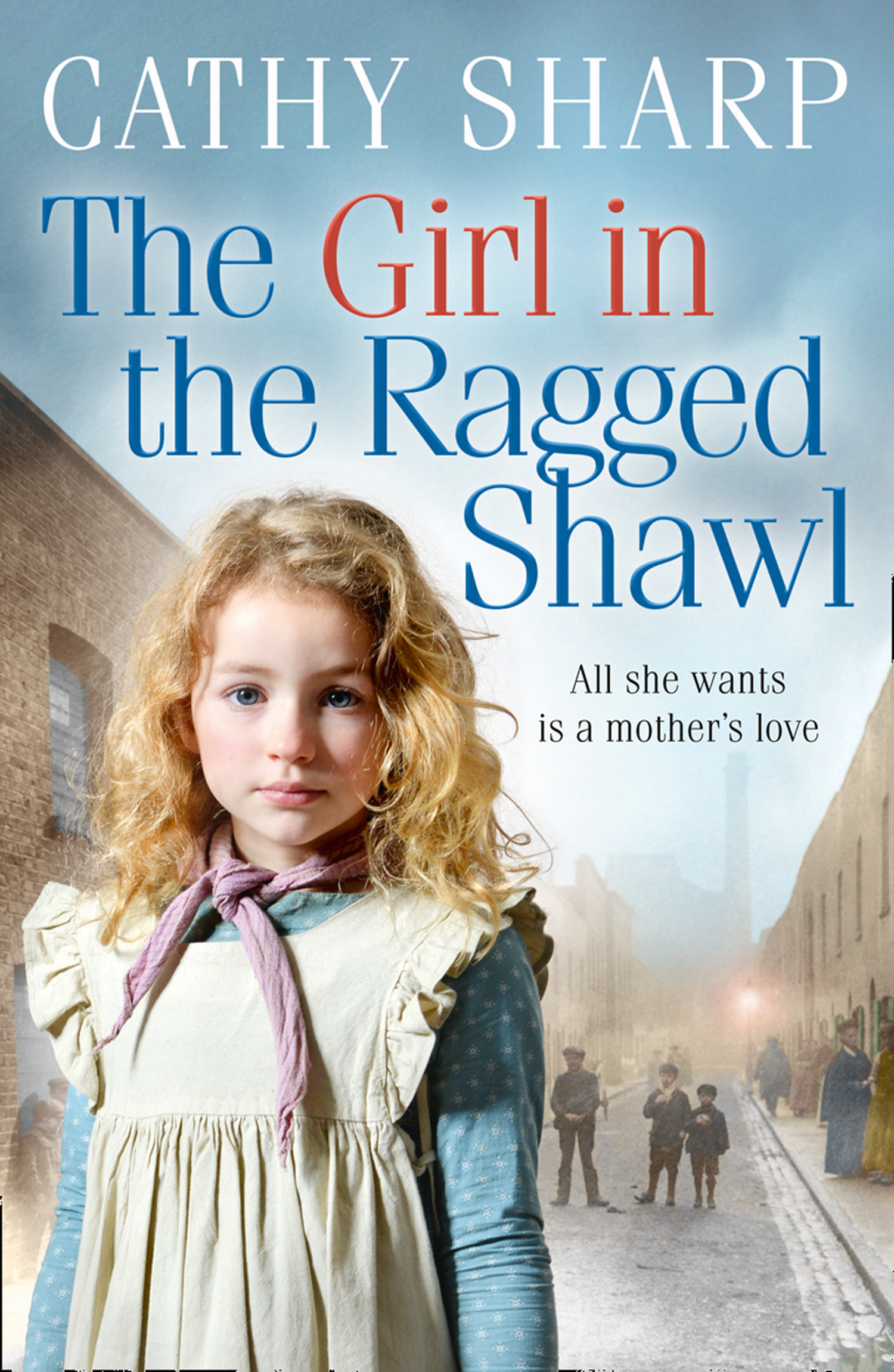 Обложка книги «The Girl in the Ragged Shawl»