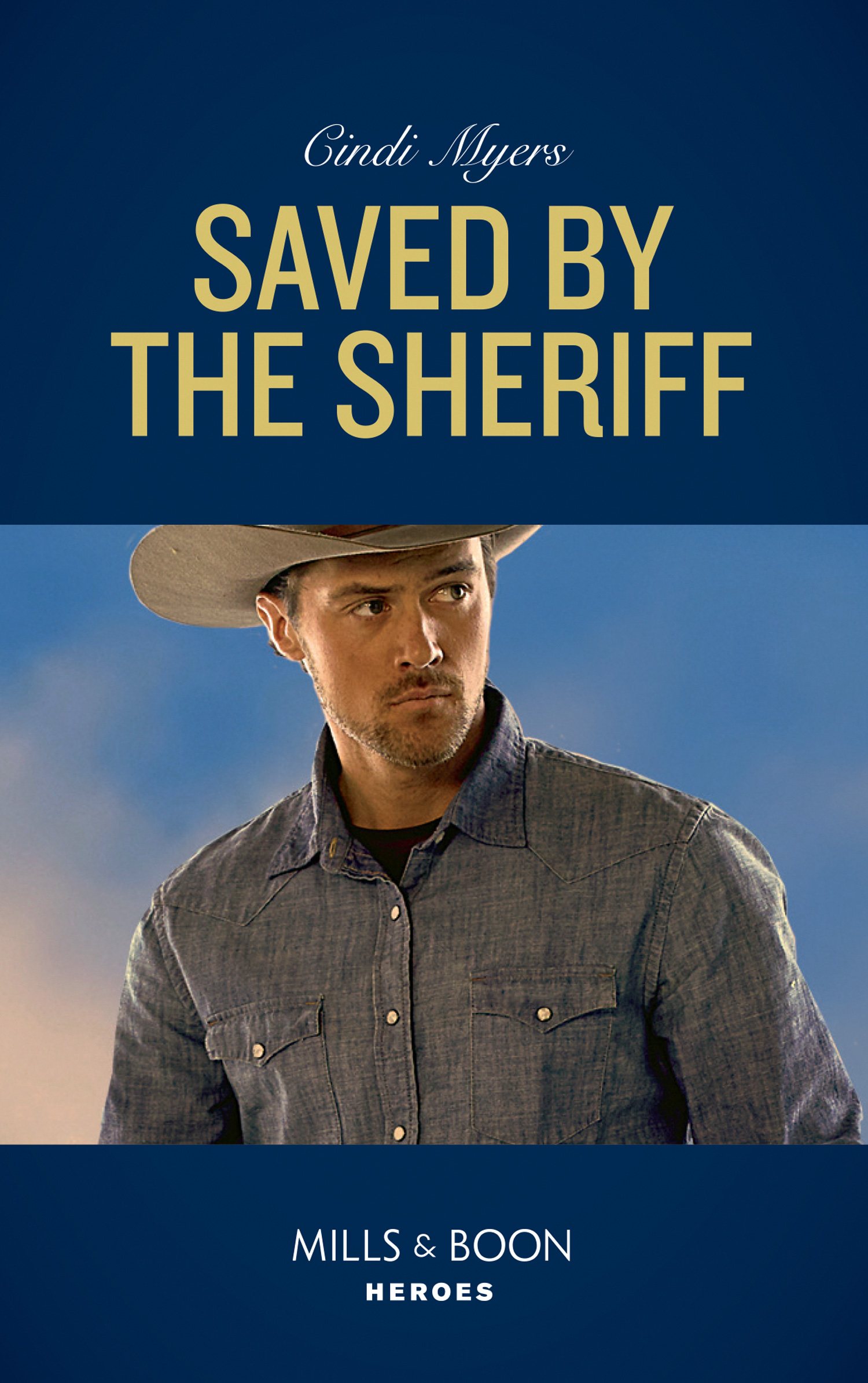 Обложка книги «Saved By The Sheriff»
