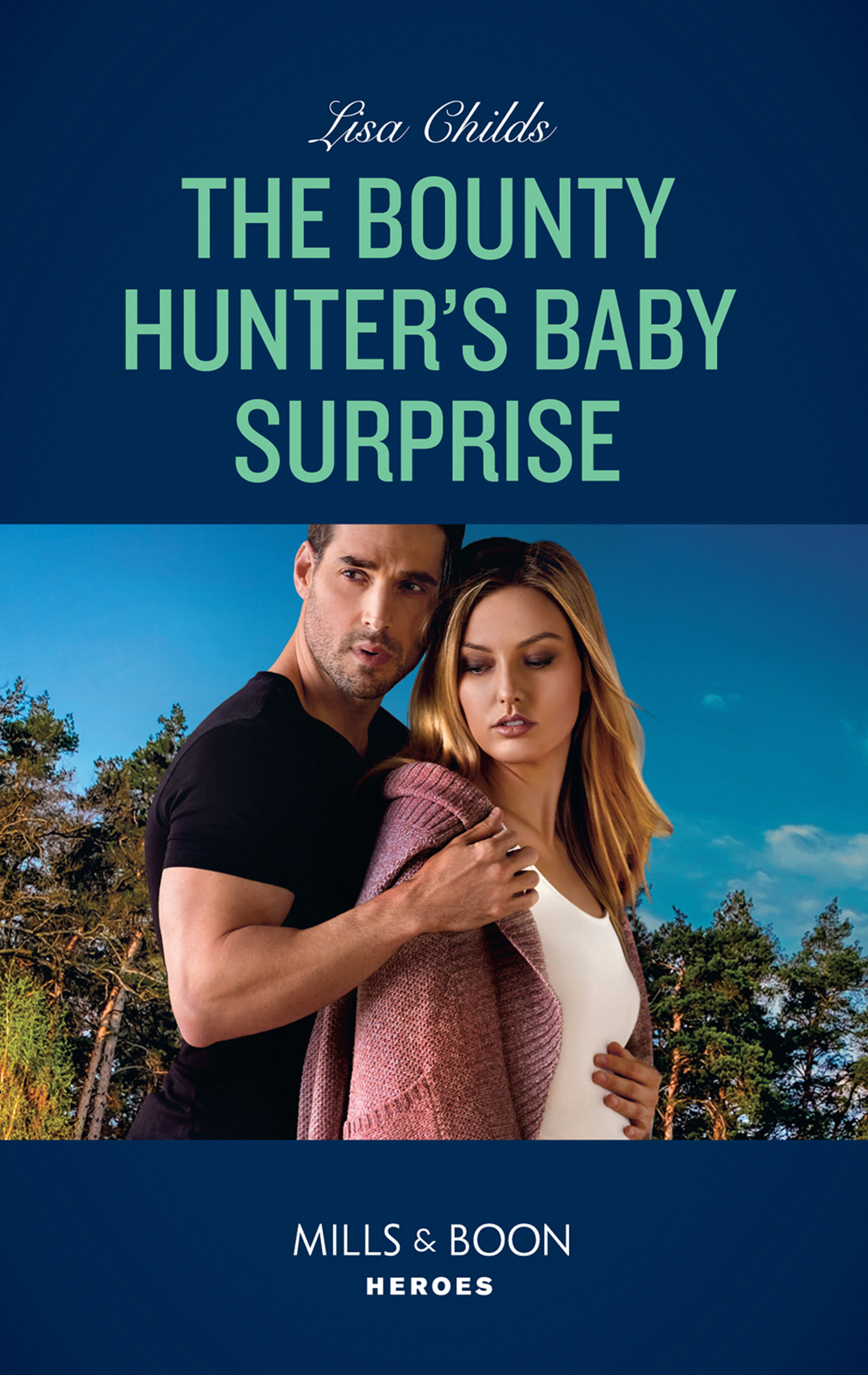 Обложка книги «The Bounty Hunter's Baby Surprise»