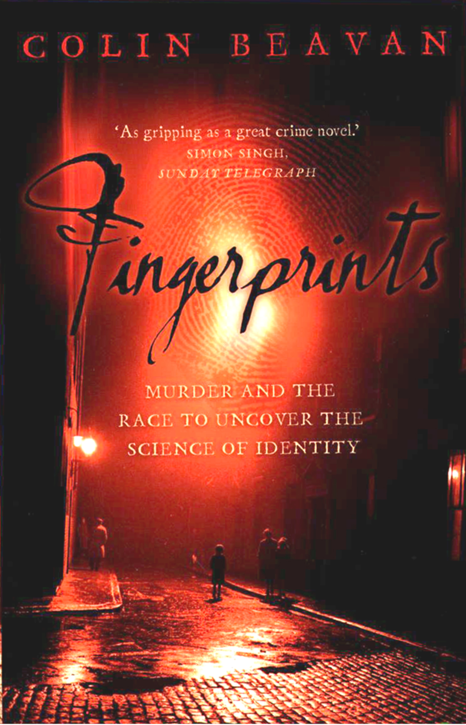 Обложка книги «Fingerprints: Murder and the Race to Uncover the Science of Identity»