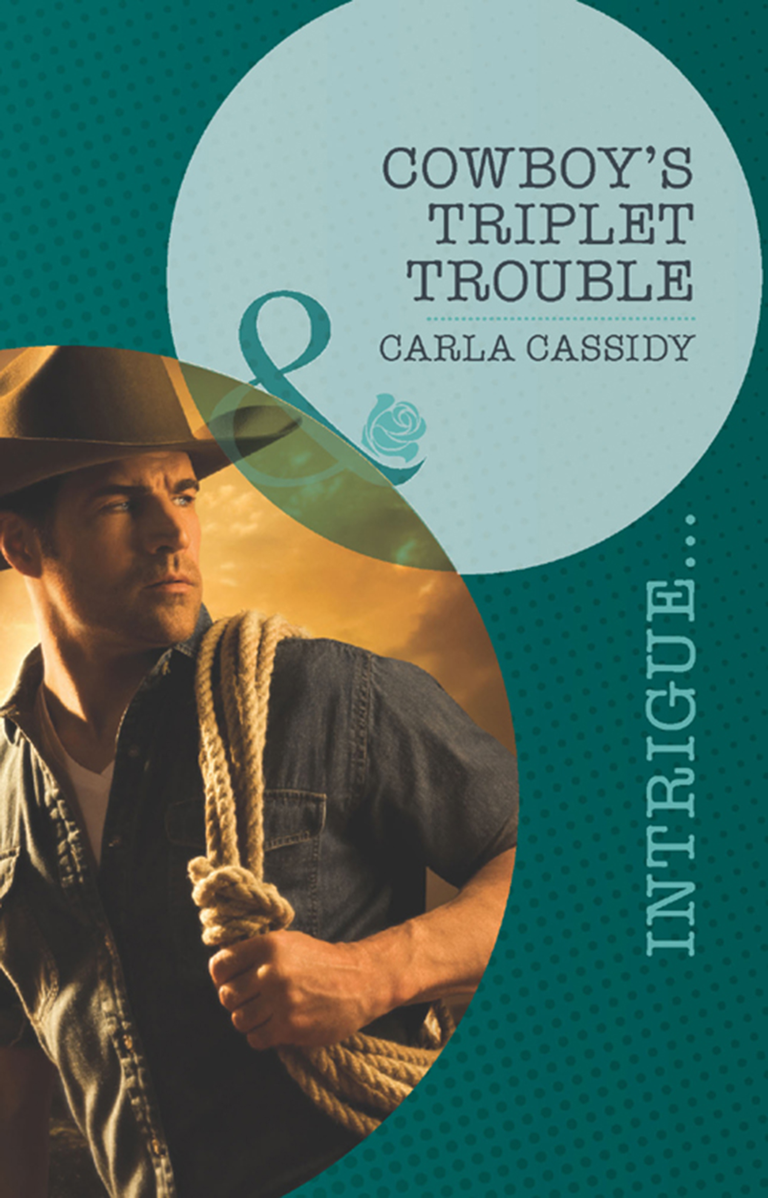 Обложка книги «Cowboy's Triplet Trouble»