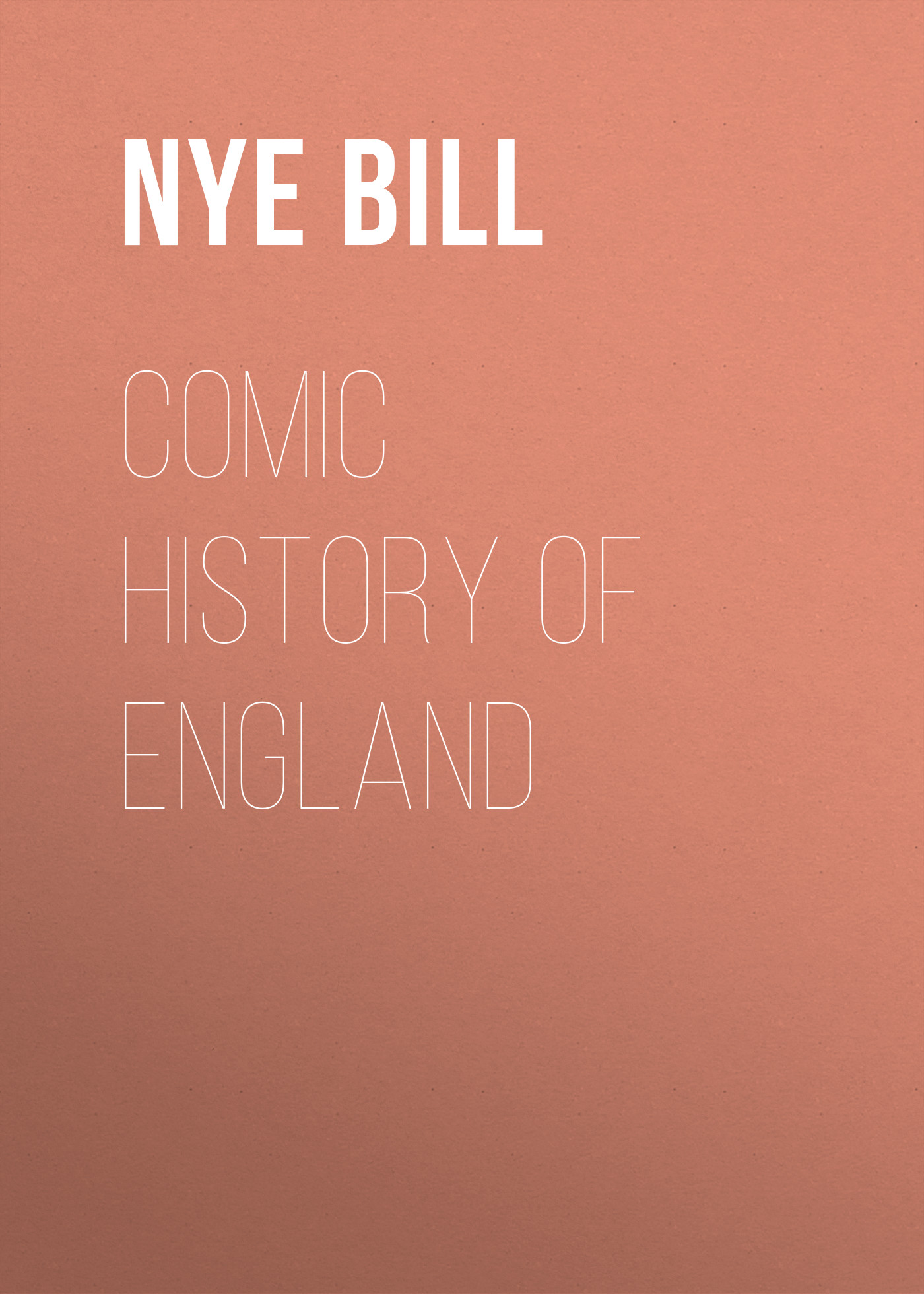 Обложка книги «Comic History of England»