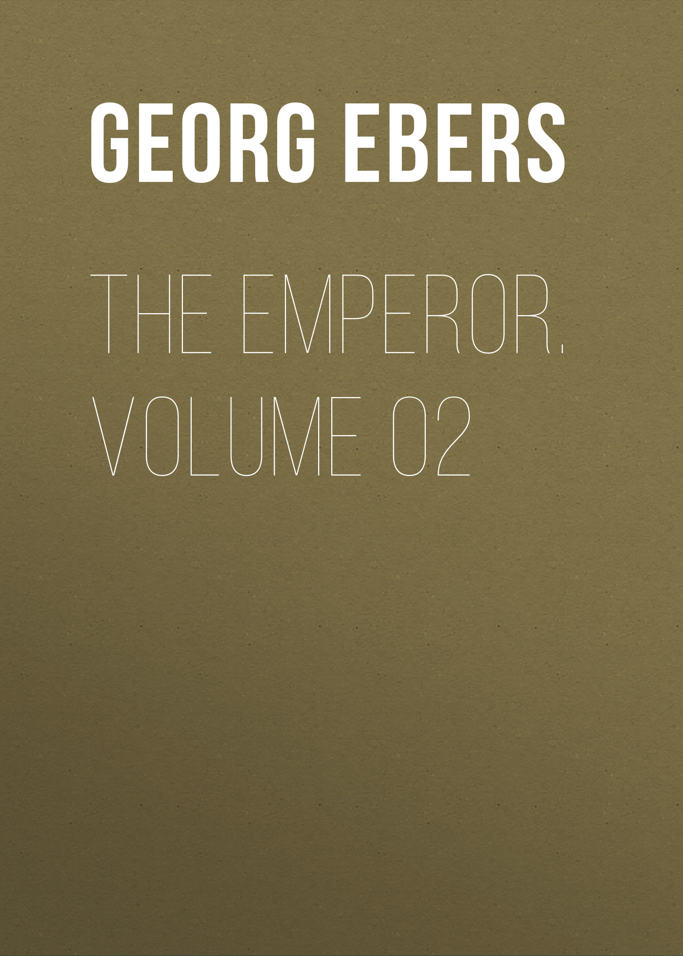 Обложка книги «The Emperor. Volume 02»