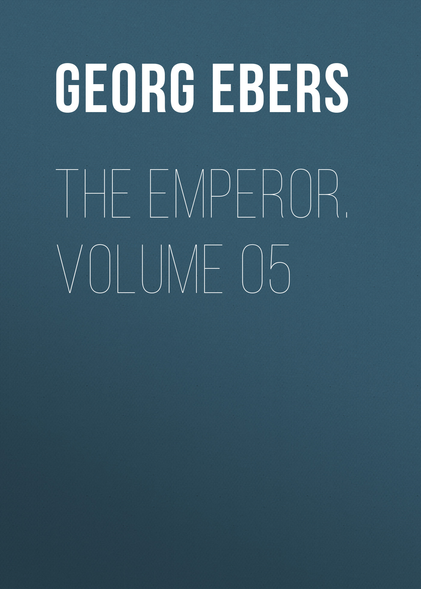 Обложка книги «The Emperor. Volume 05»