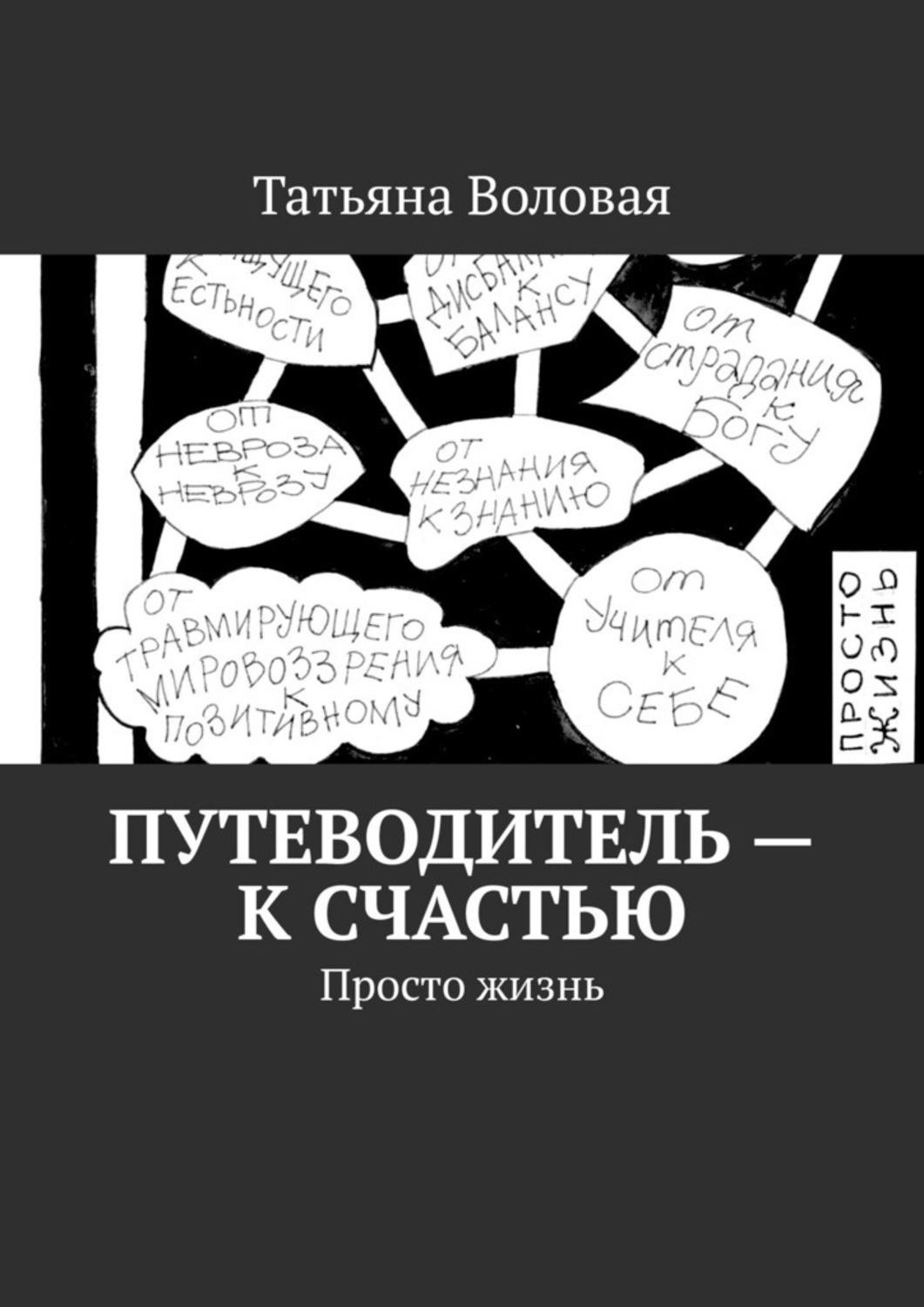 Обложка книги «Путеводитель – к счастью. Просто жизнь»