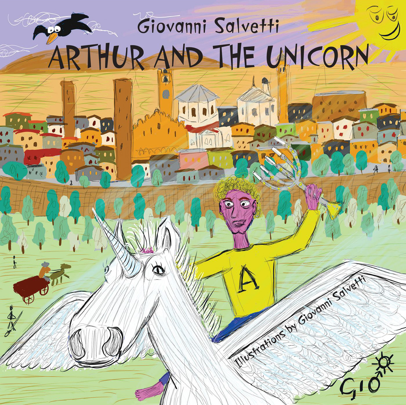 Обложка книги «Arthur and the unicorn»
