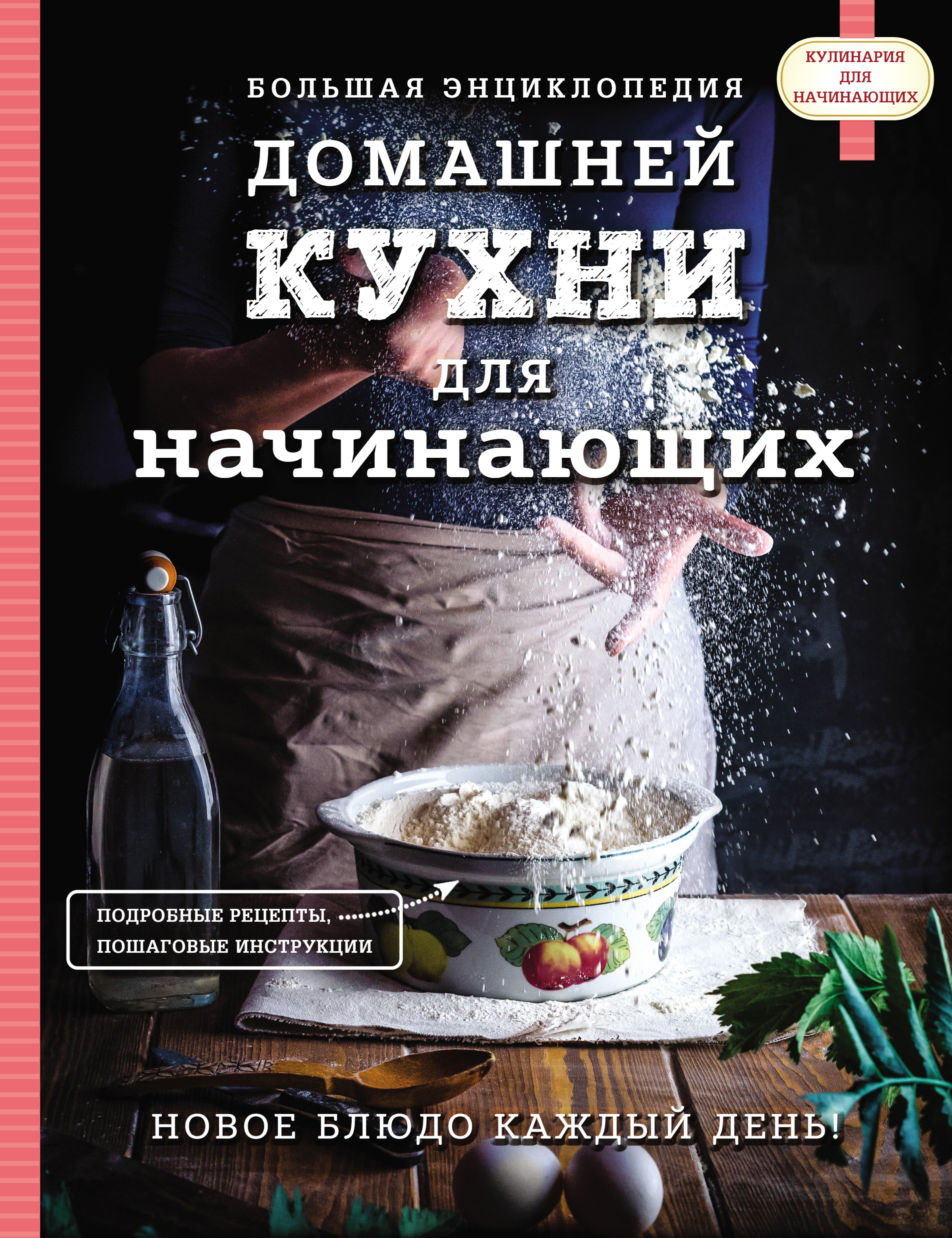 Обложка книги «Большая энциклопедия домашней кухни для начинающих»