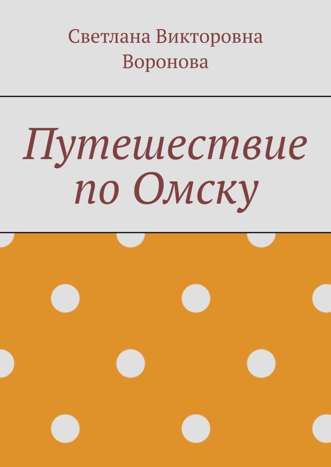 Обложка книги «Путешествие по Омску»