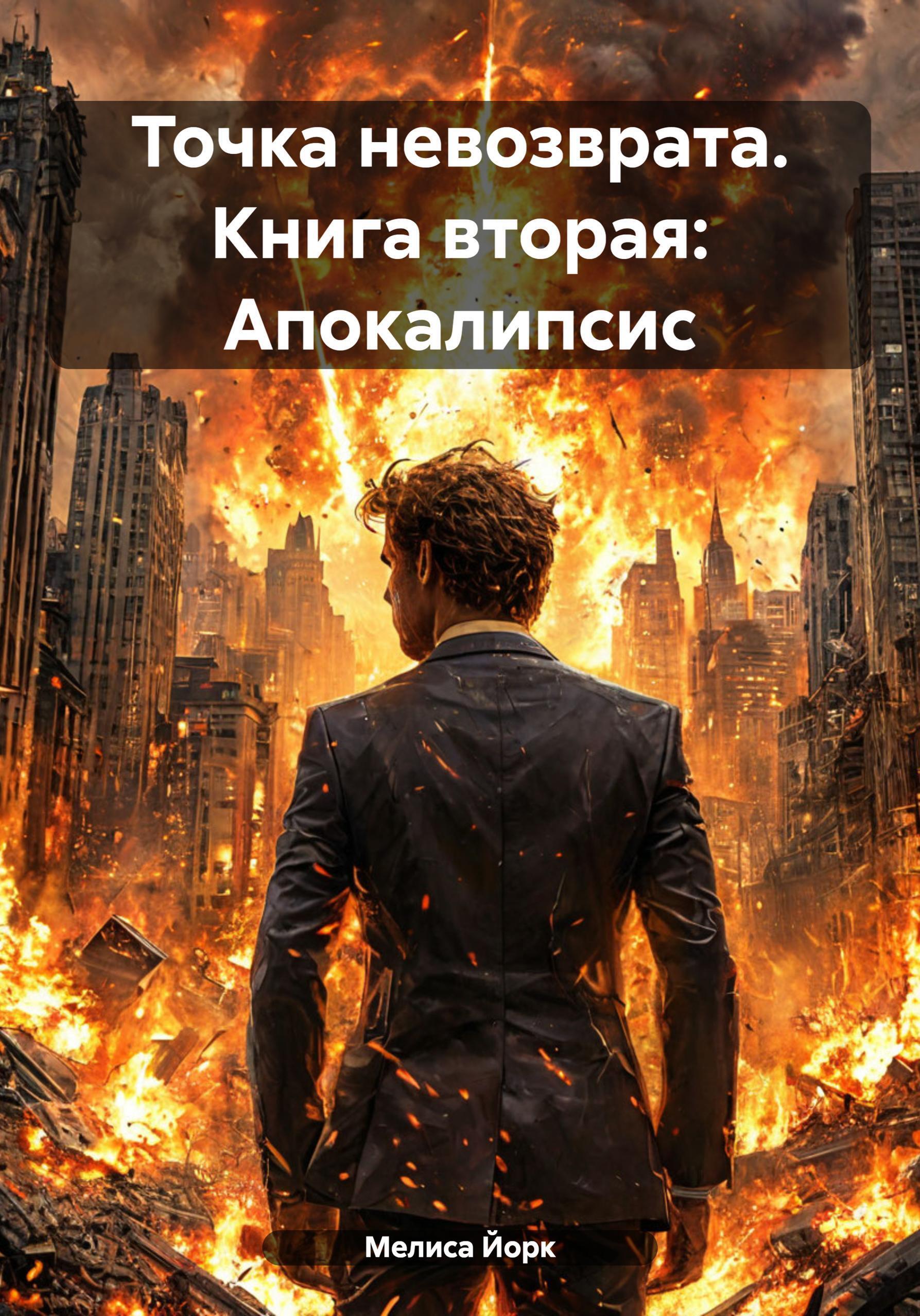 Обложка книги «Точка невозврата. Книга вторая: Апокалипсис»