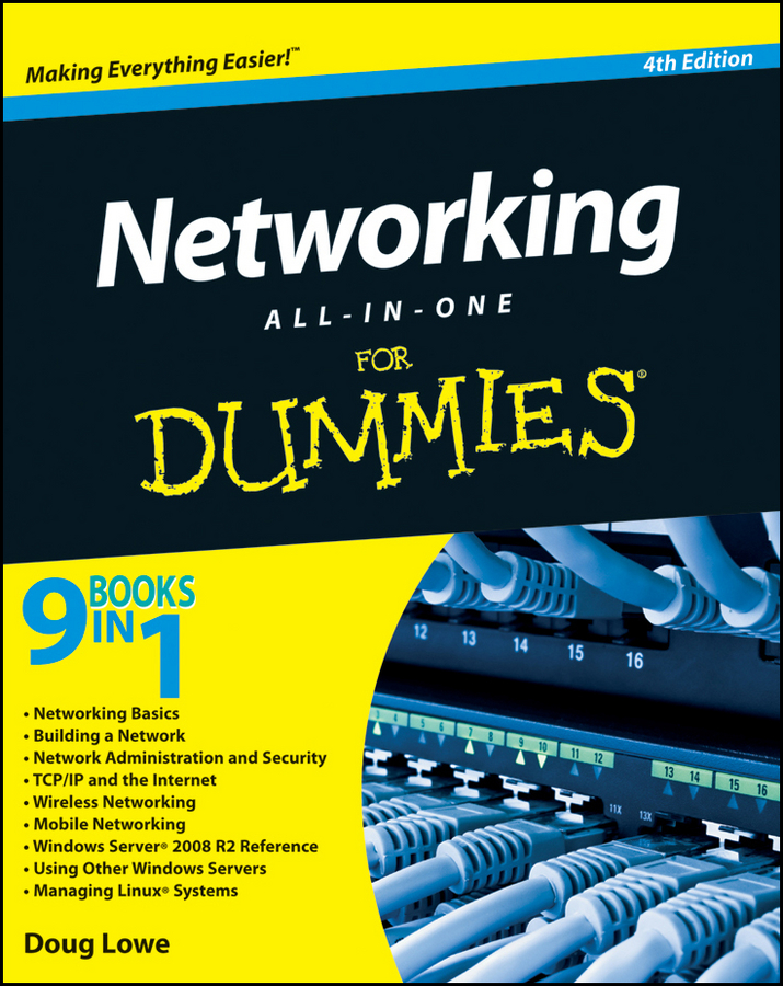 Обложка книги «Networking All-in-One For Dummies»