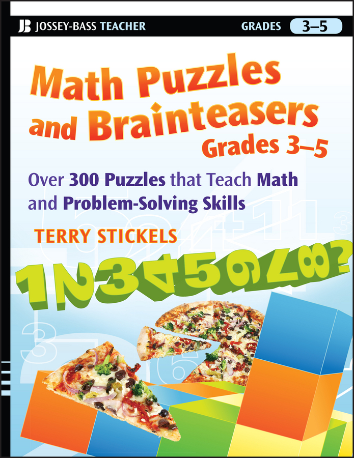 Обложка книги «Math Puzzles and Brainteasers, Grades 3-5»