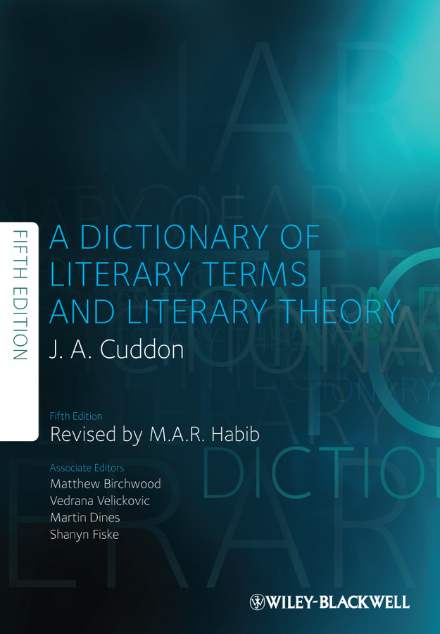 Обложка книги «A Dictionary of Literary Terms and Literary Theory»