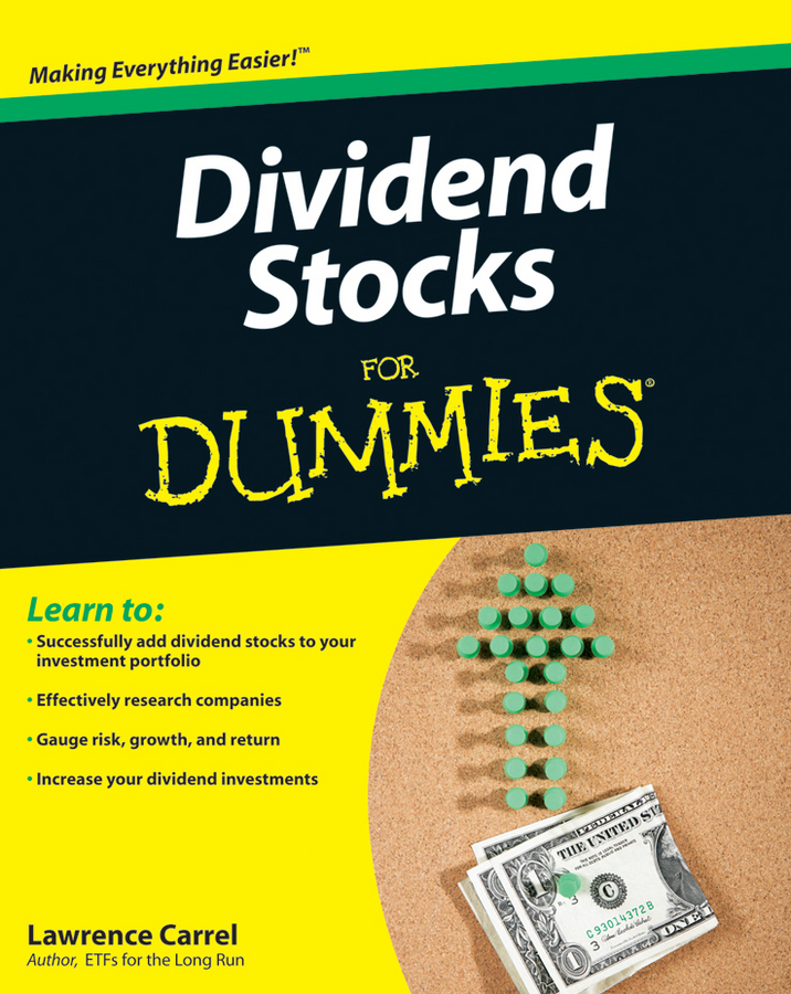 Обложка книги «Dividend Stocks For Dummies»