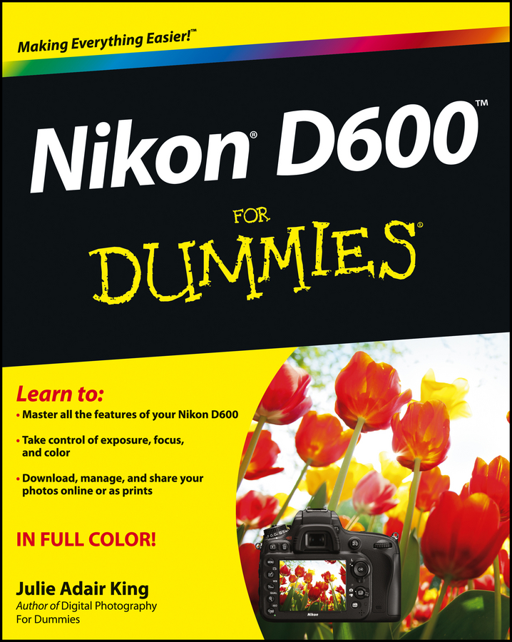 Обложка книги «Nikon D600 For Dummies»