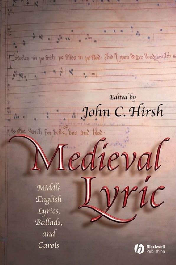 Обложка книги «Medieval Lyric»