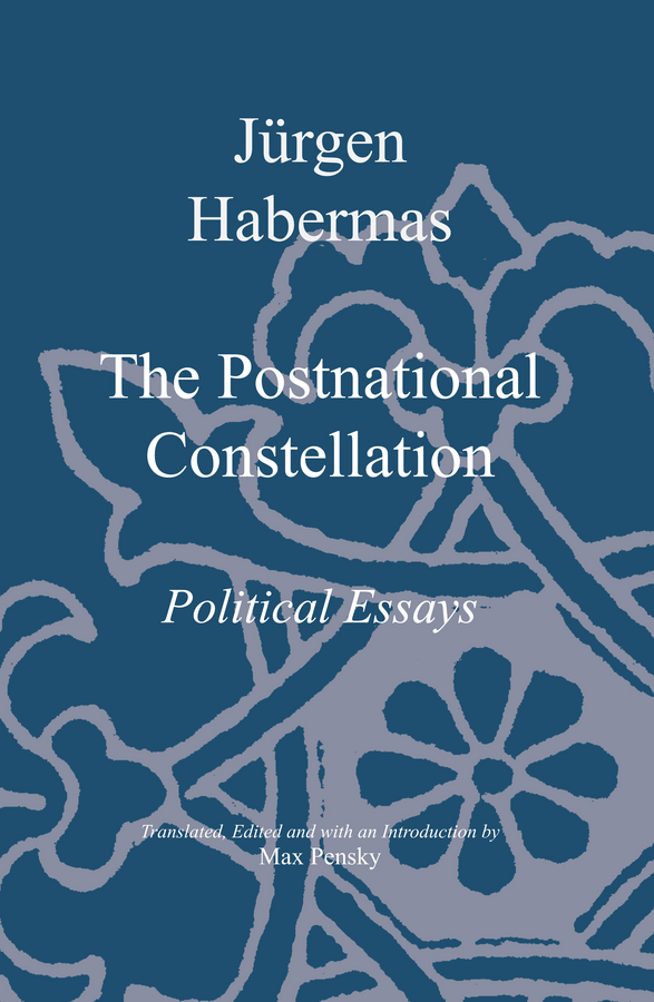 Обложка книги «The Postnational Constellation»