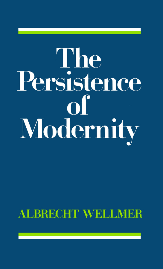 Обложка книги «The Persistence of Modernity»
