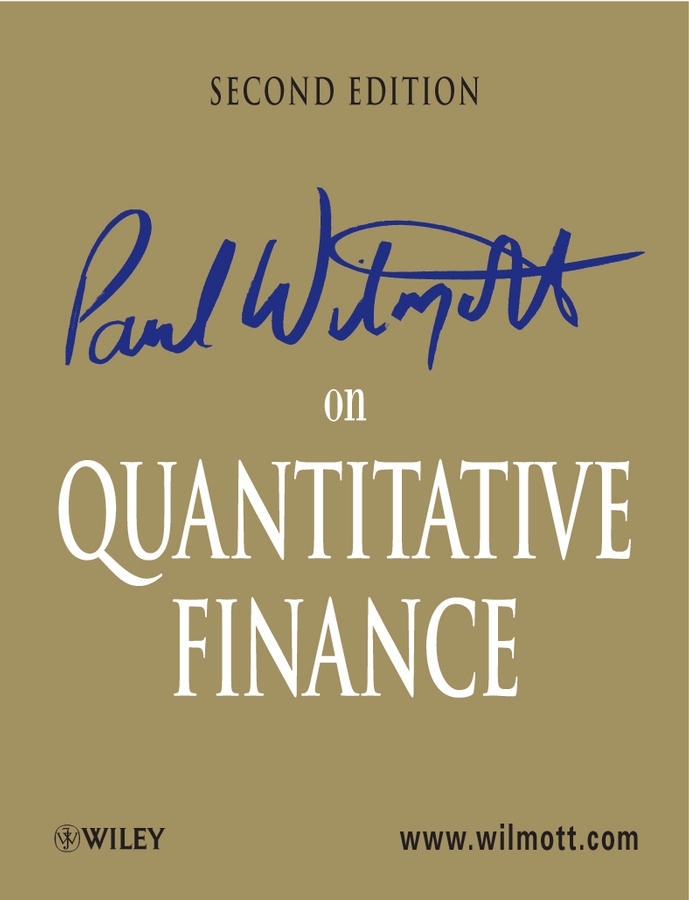 Обложка книги «Paul Wilmott on Quantitative Finance, 3 Volume Set»