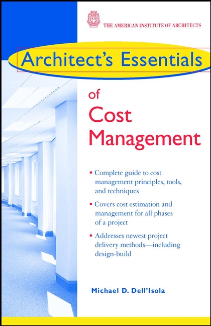 Обложка книги «Architect's Essentials of Cost Management»