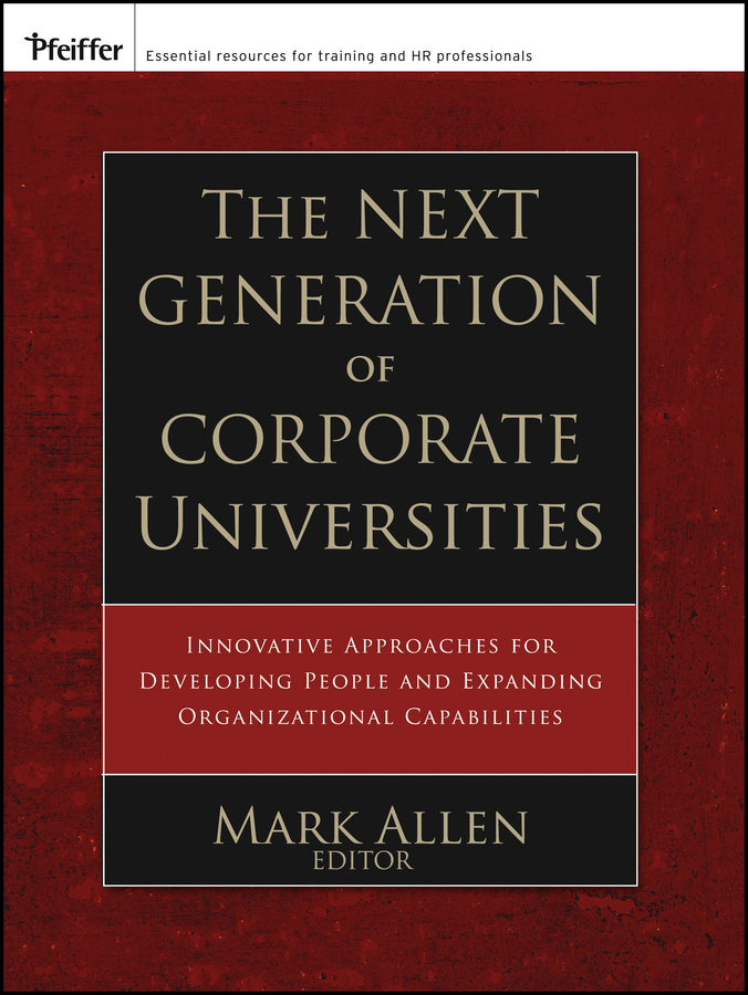 Обложка книги «The Next Generation of Corporate Universities»