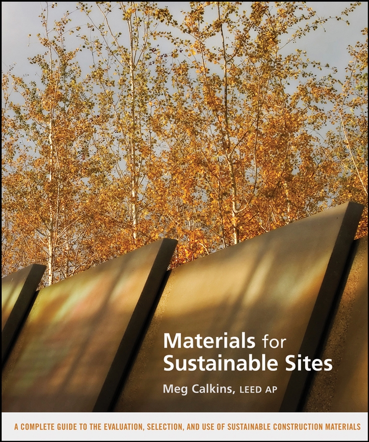 Обложка книги «Materials for Sustainable Sites»